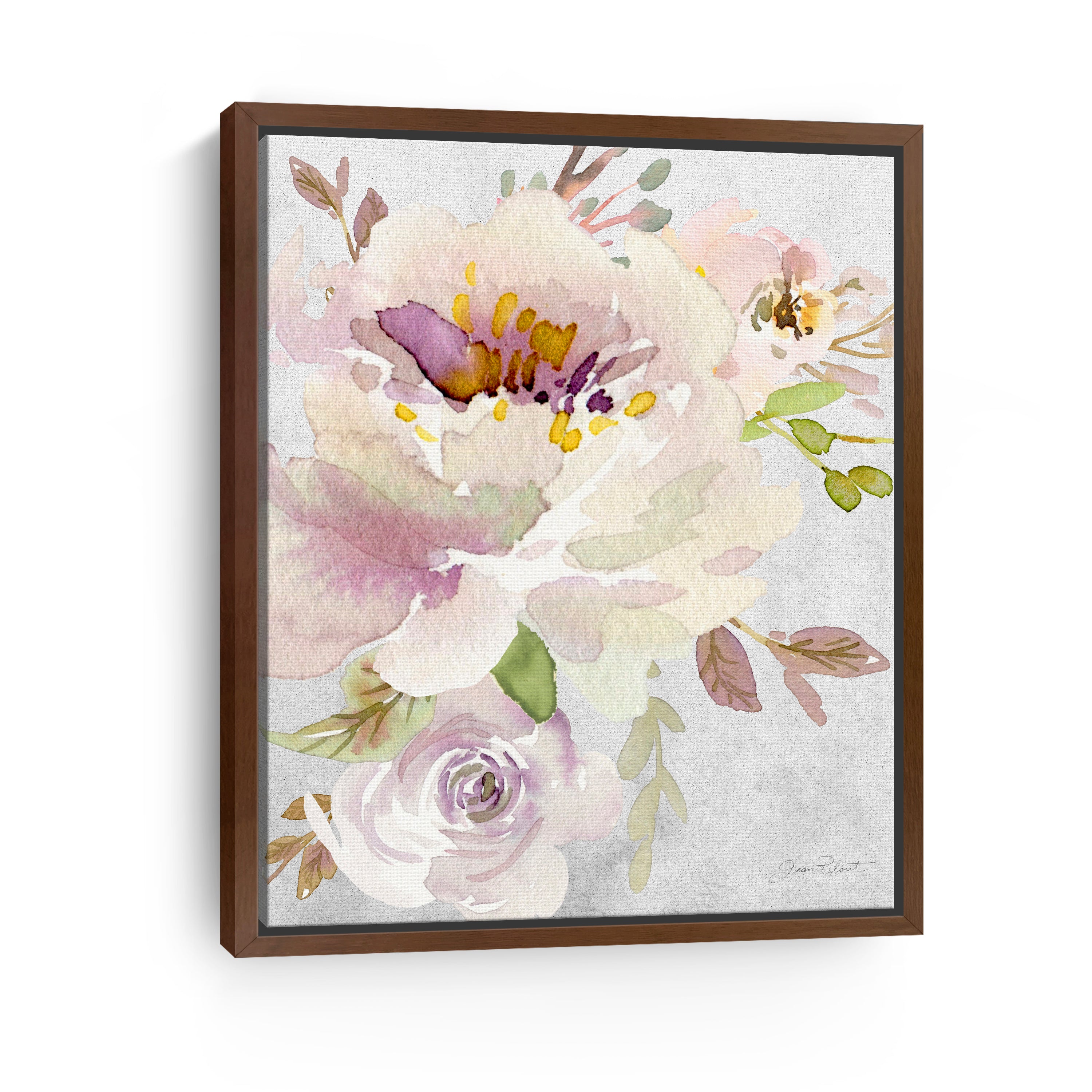 Soft Blossoms I Canvas Giclee