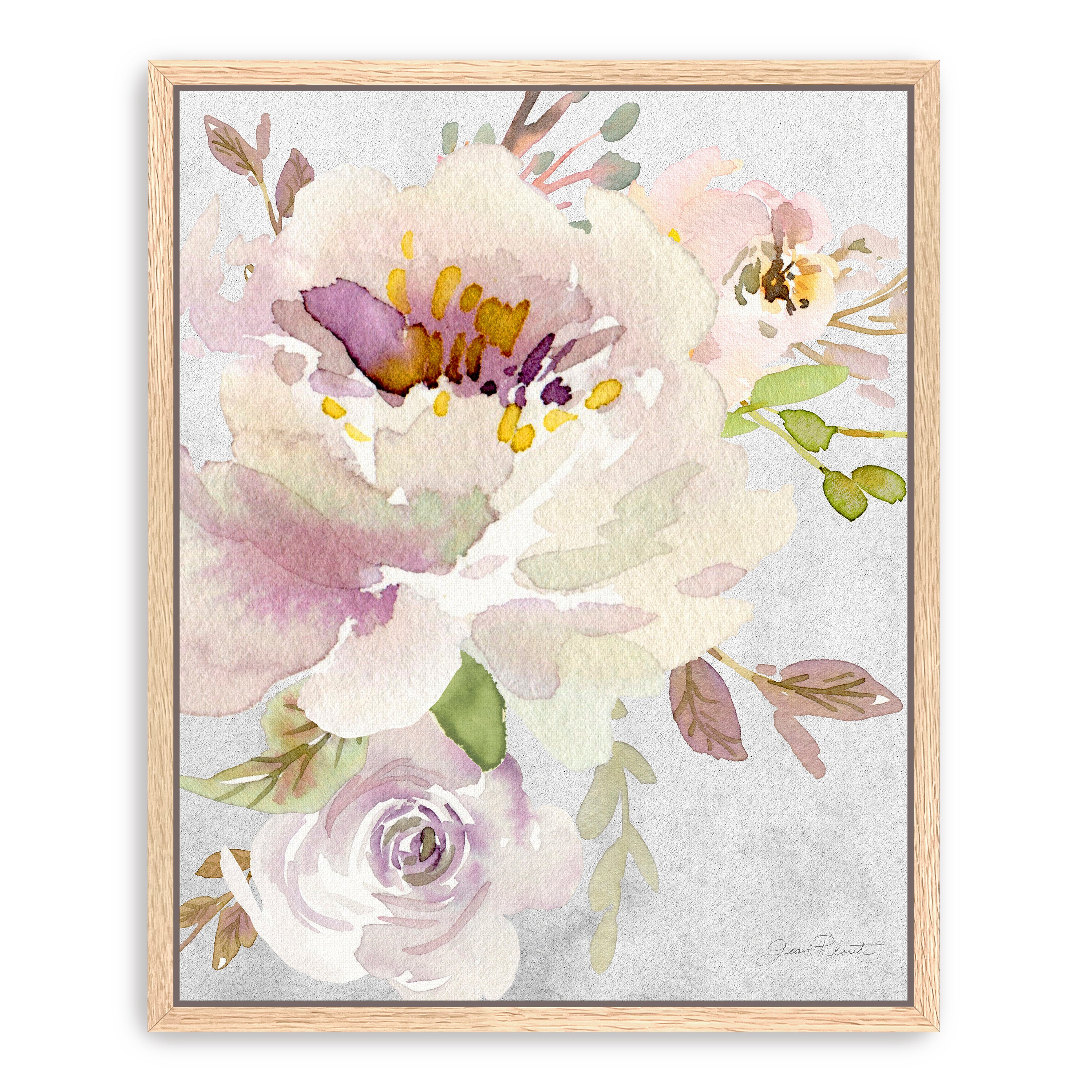 Soft Blossoms I Canvas Giclee