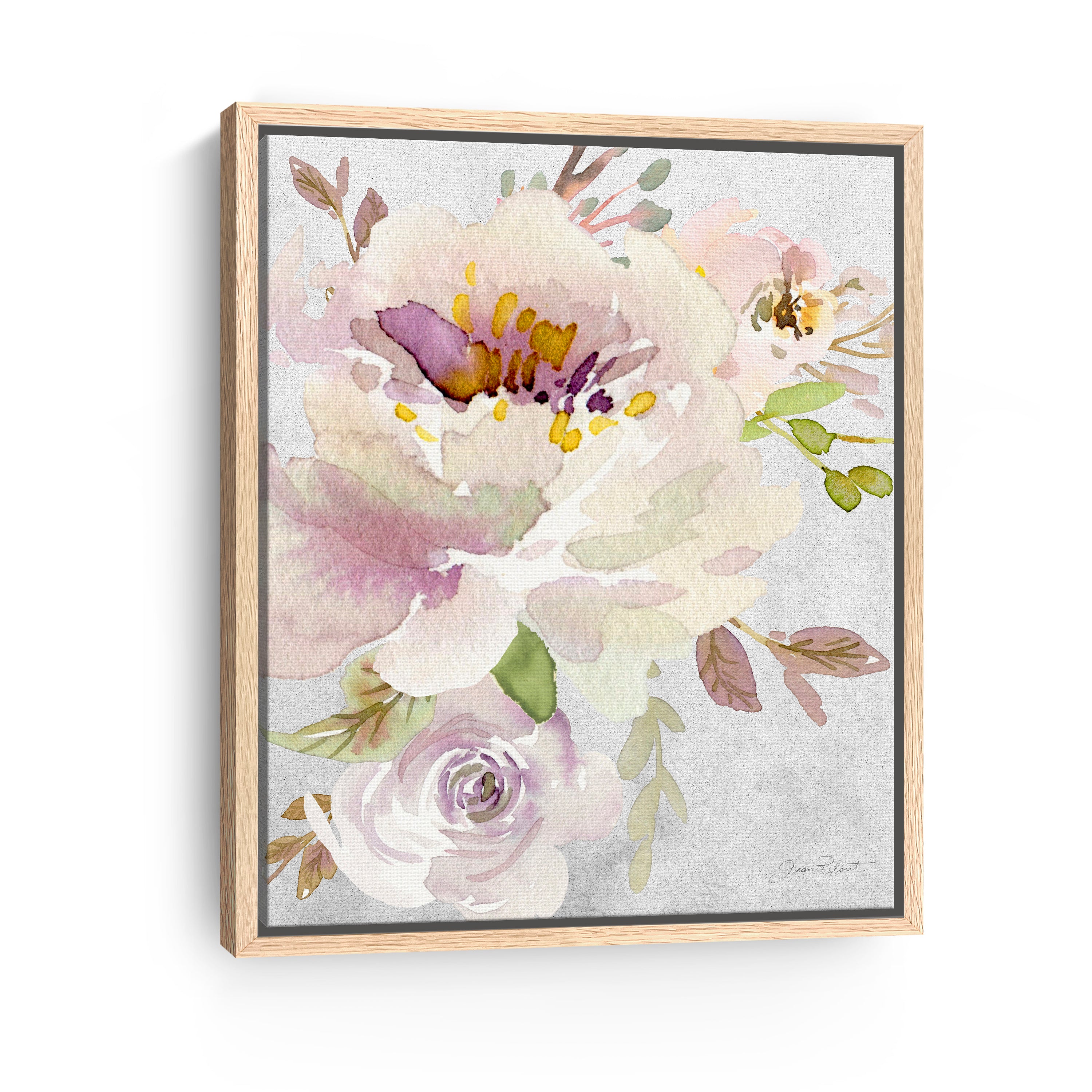 Soft Blossoms I Canvas Giclee