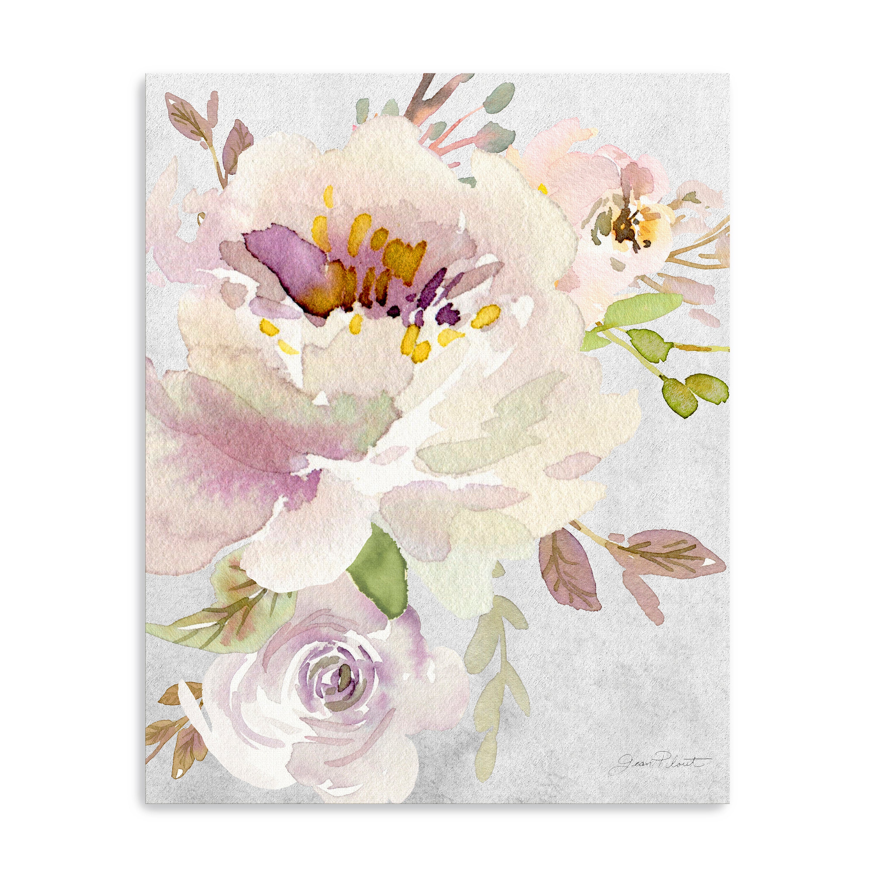 Soft Blossoms I Canvas Giclee