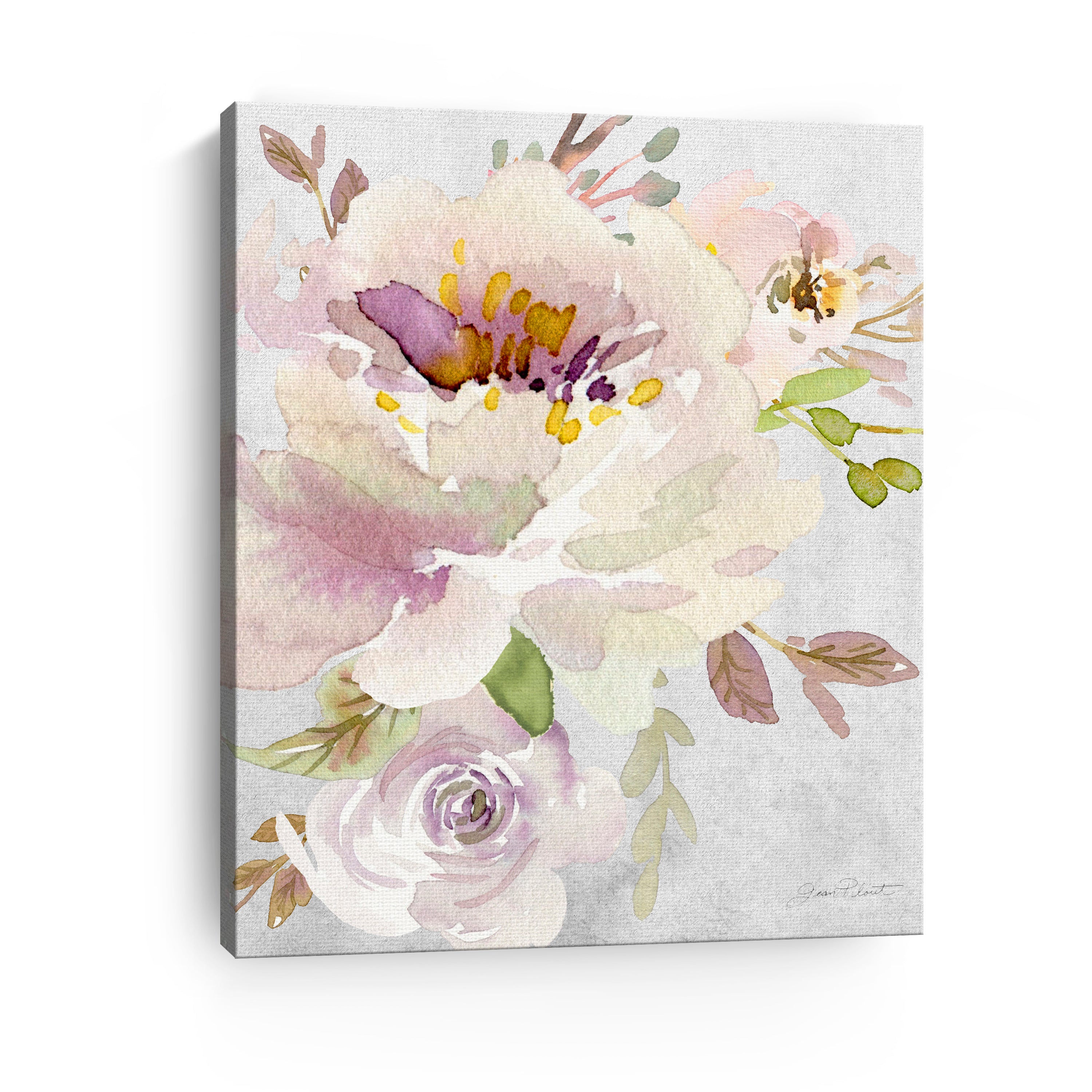 Soft Blossoms I Canvas Giclee