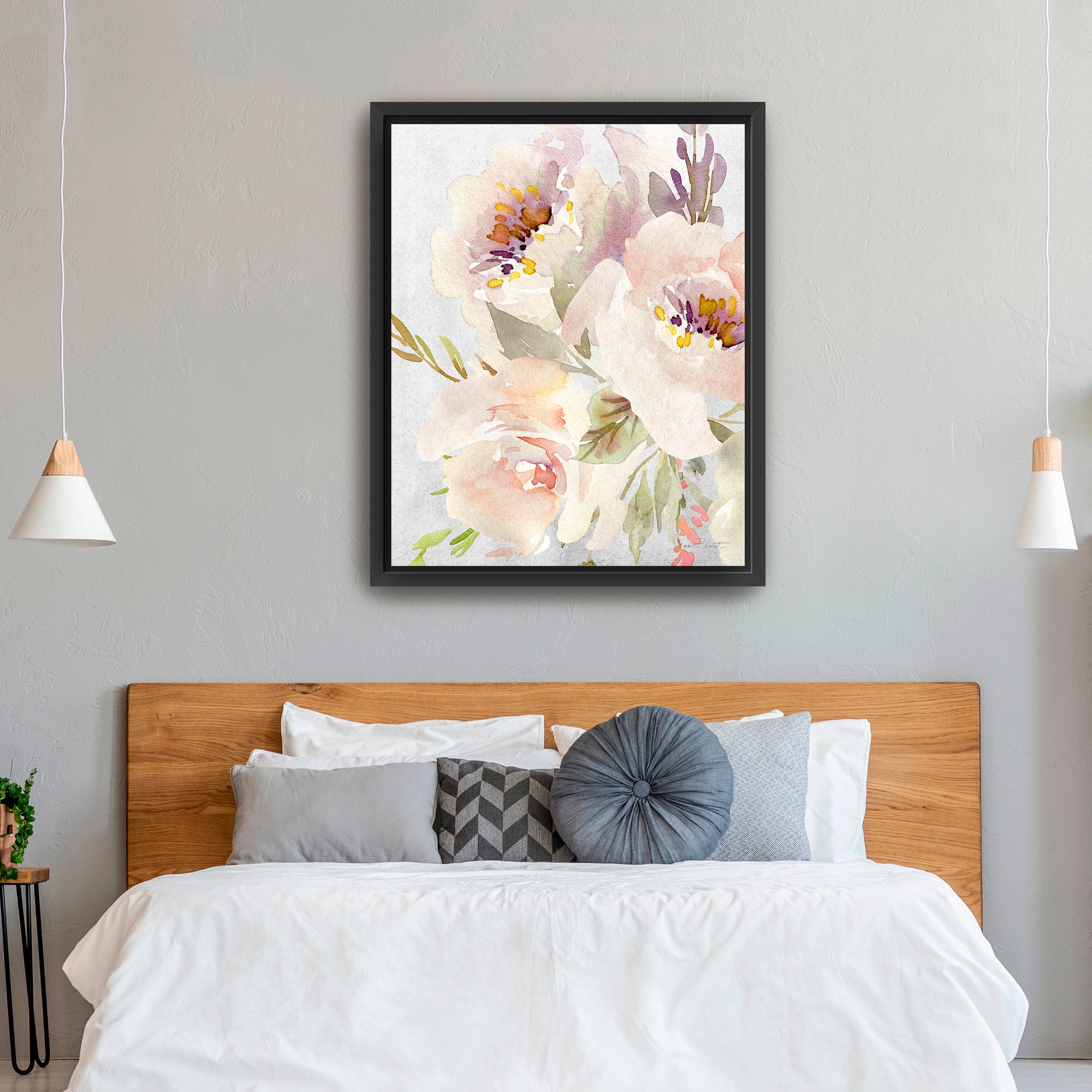 Soft Blossoms II Canvas Giclee