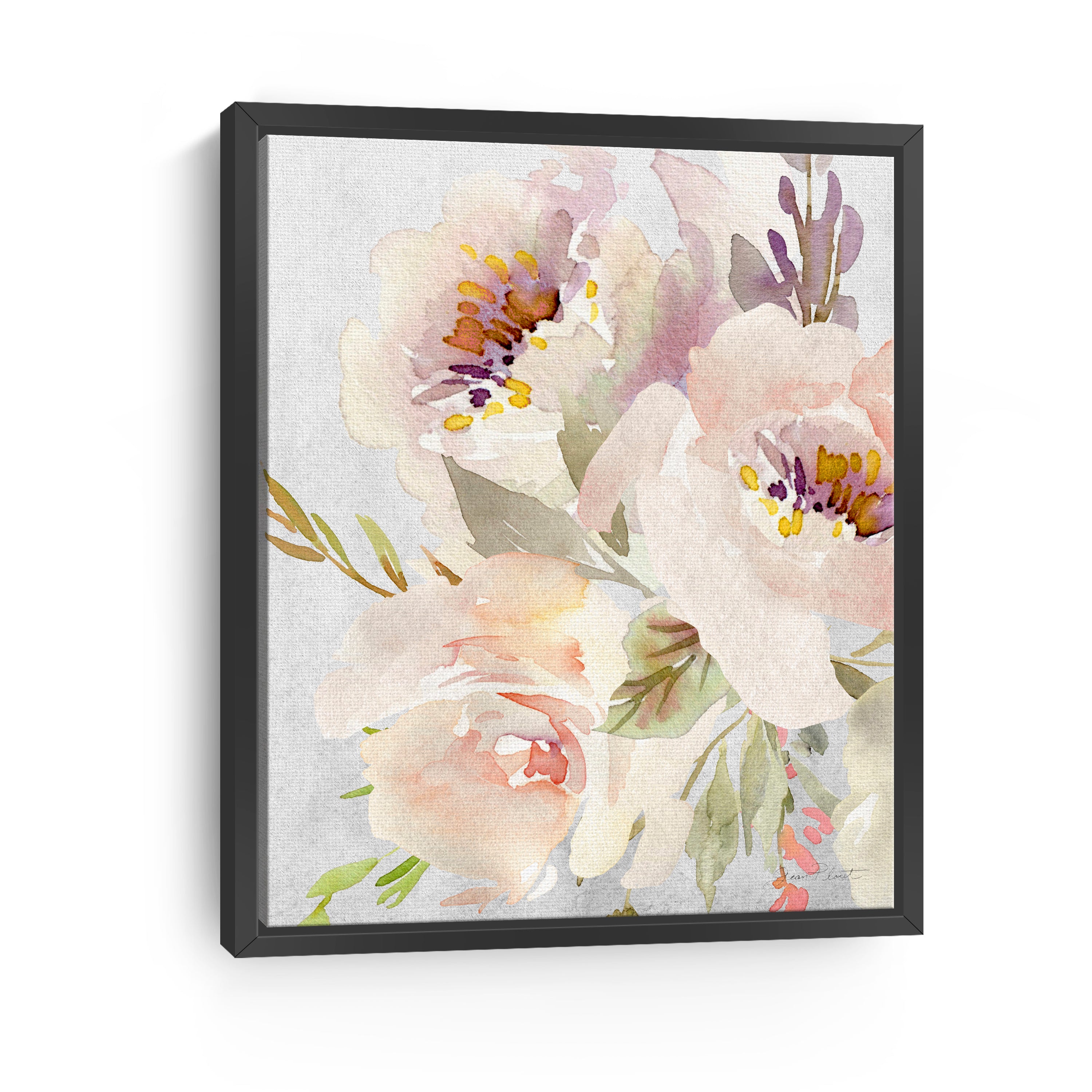 Soft Blossoms II Canvas Giclee
