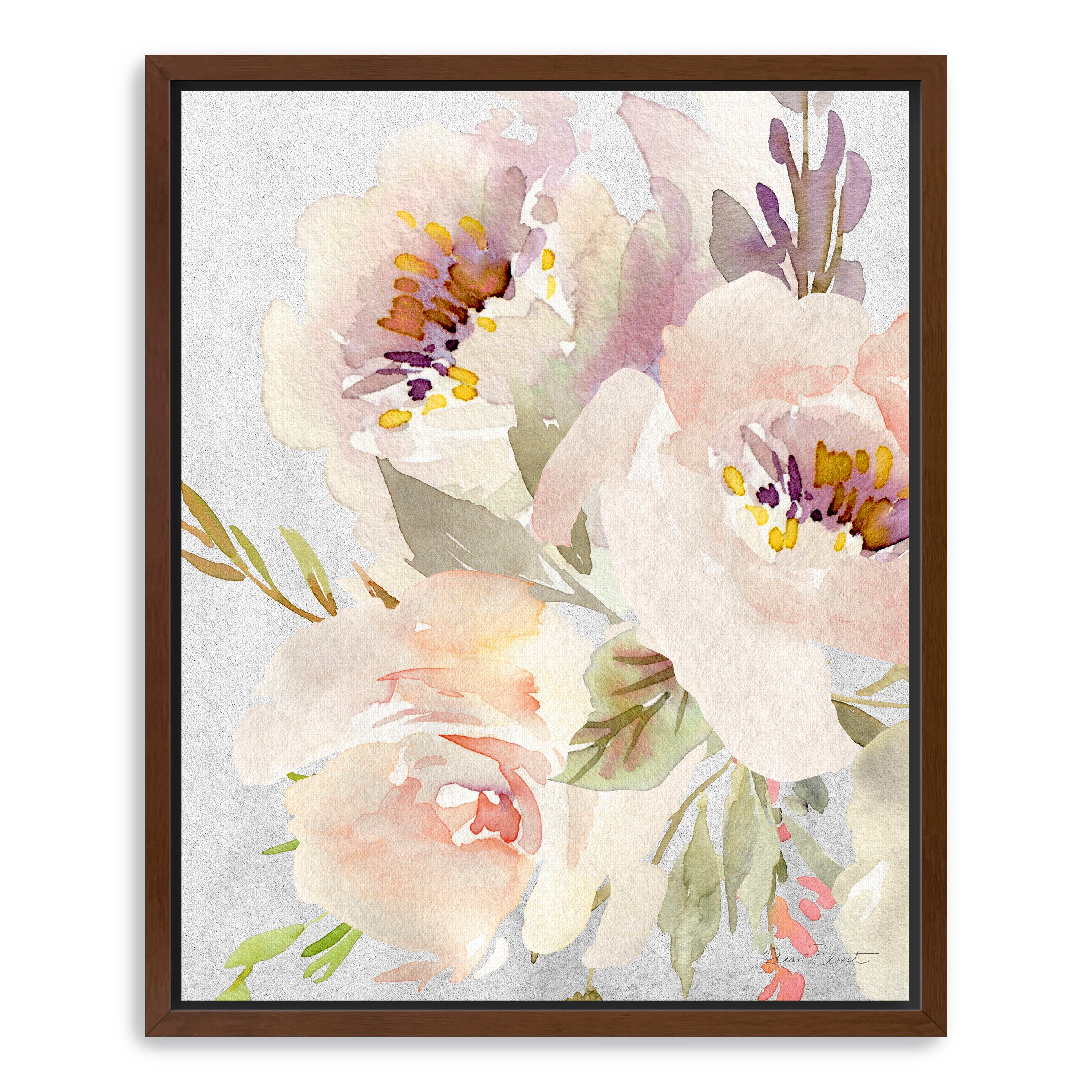 Soft Blossoms II Canvas Giclee