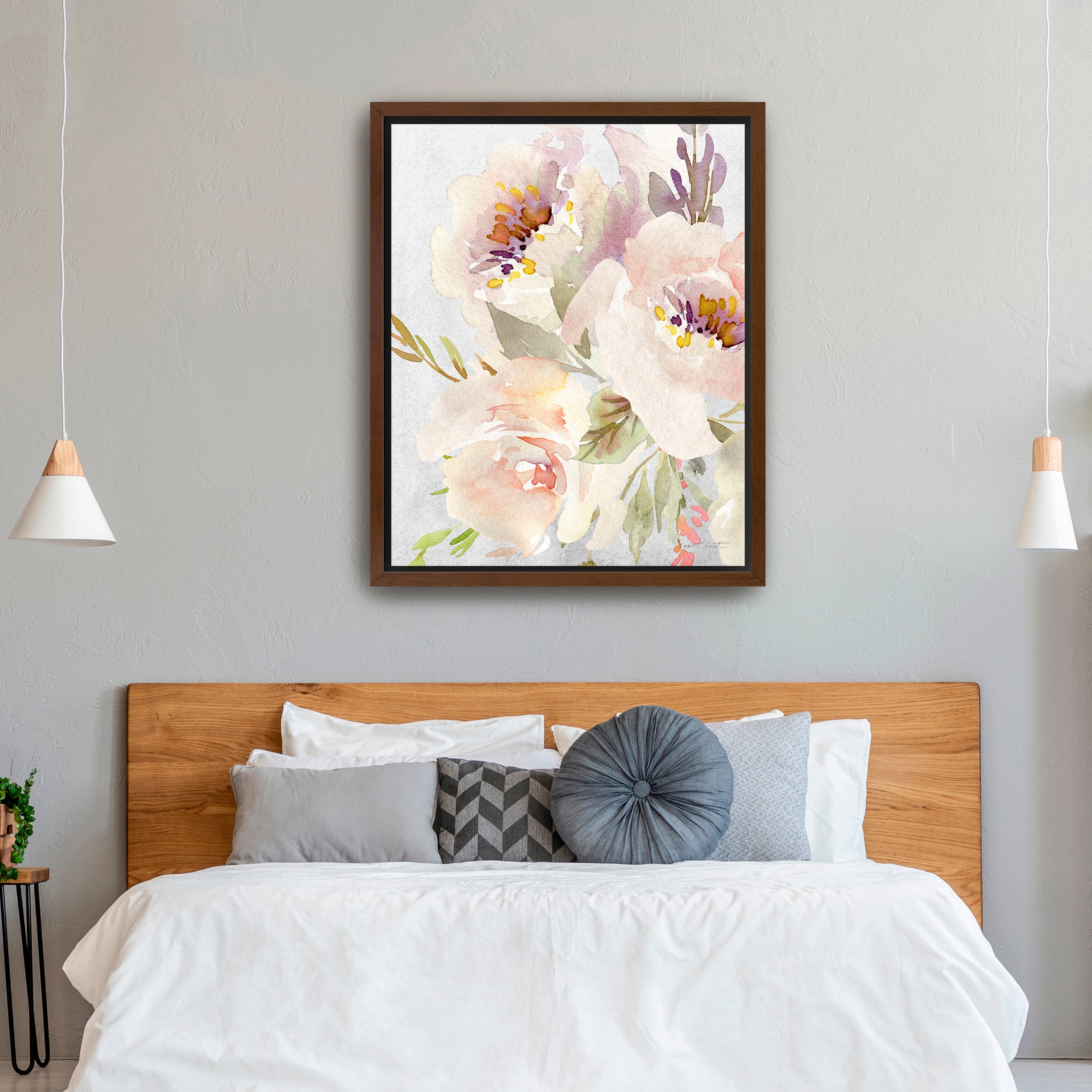 Soft Blossoms II Canvas Giclee
