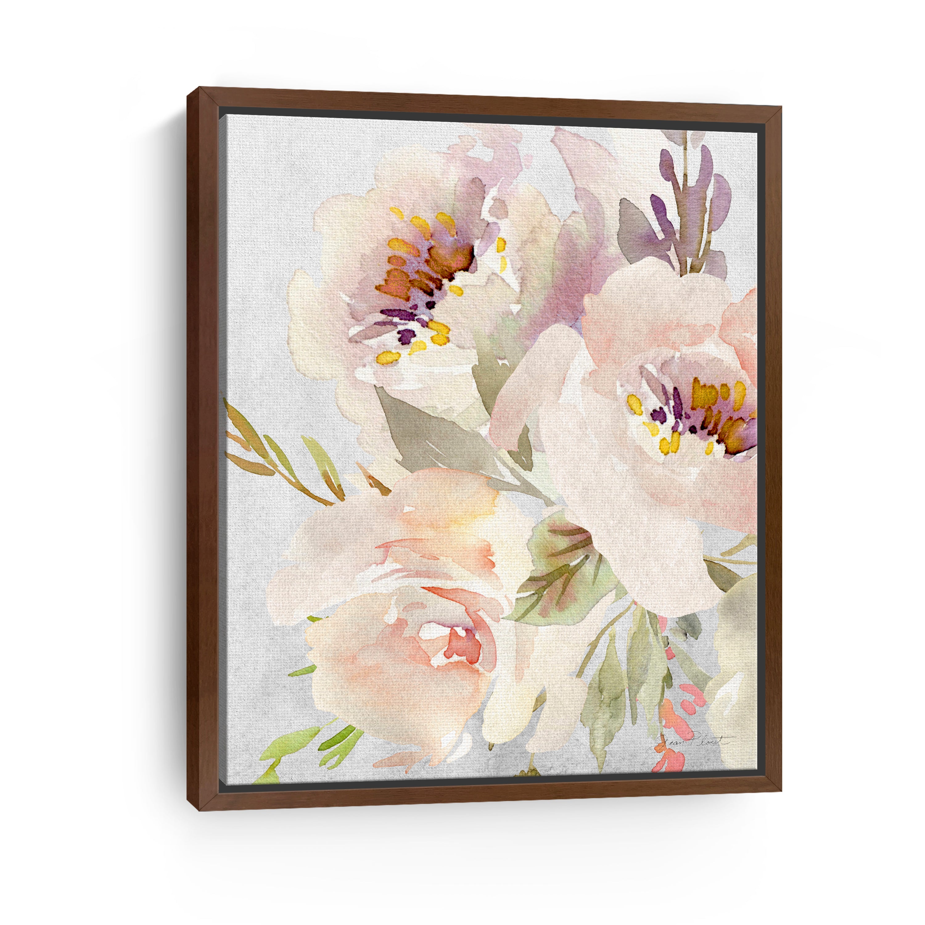 Soft Blossoms II Canvas Giclee