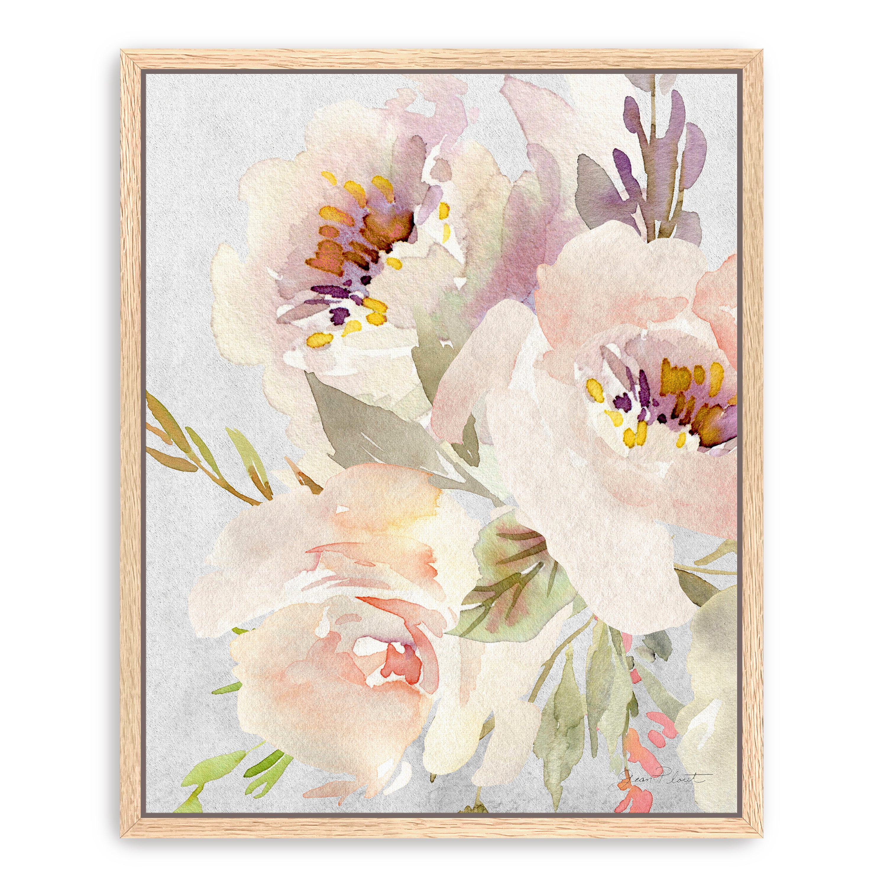 Soft Blossoms II Canvas Giclee