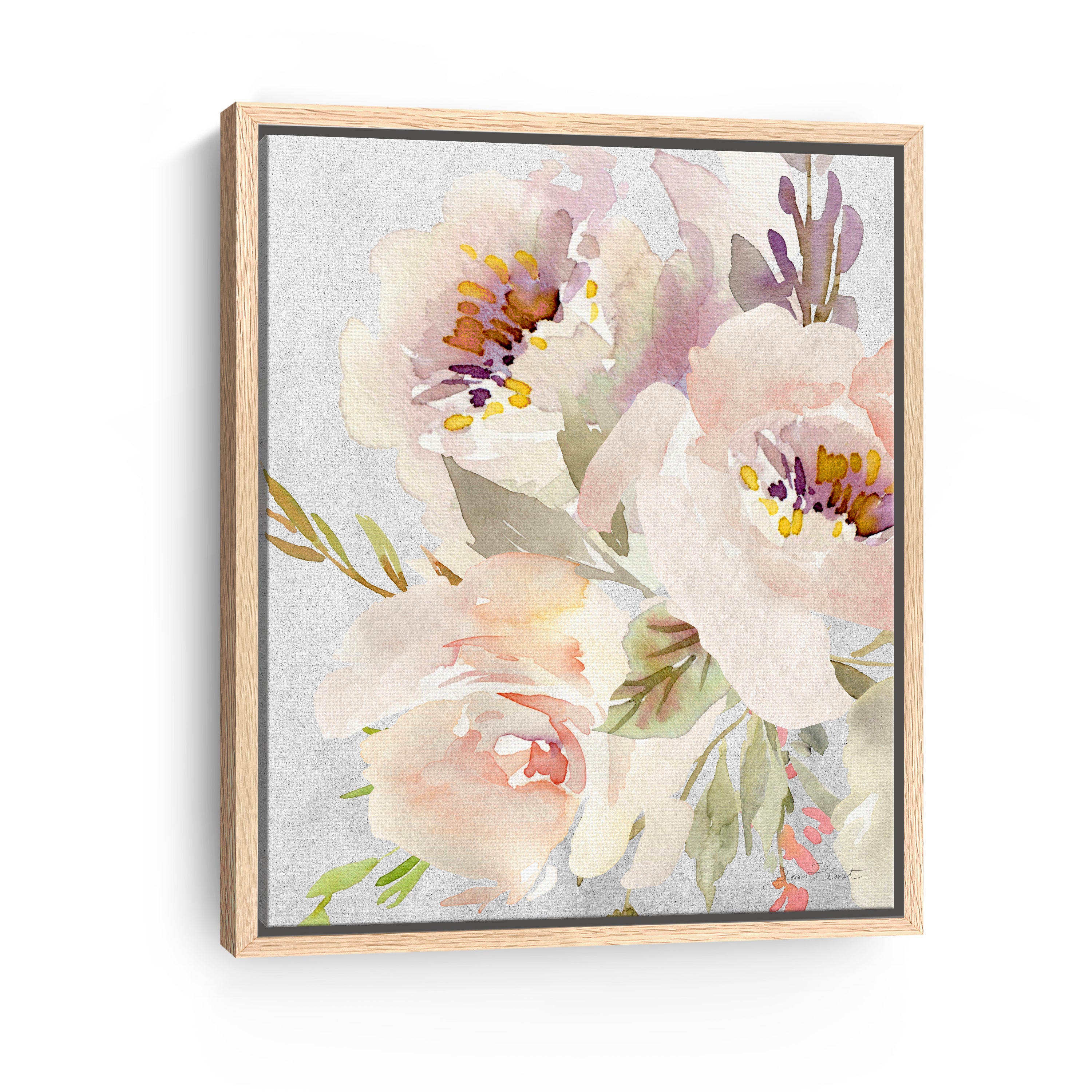 Soft Blossoms II Canvas Giclee