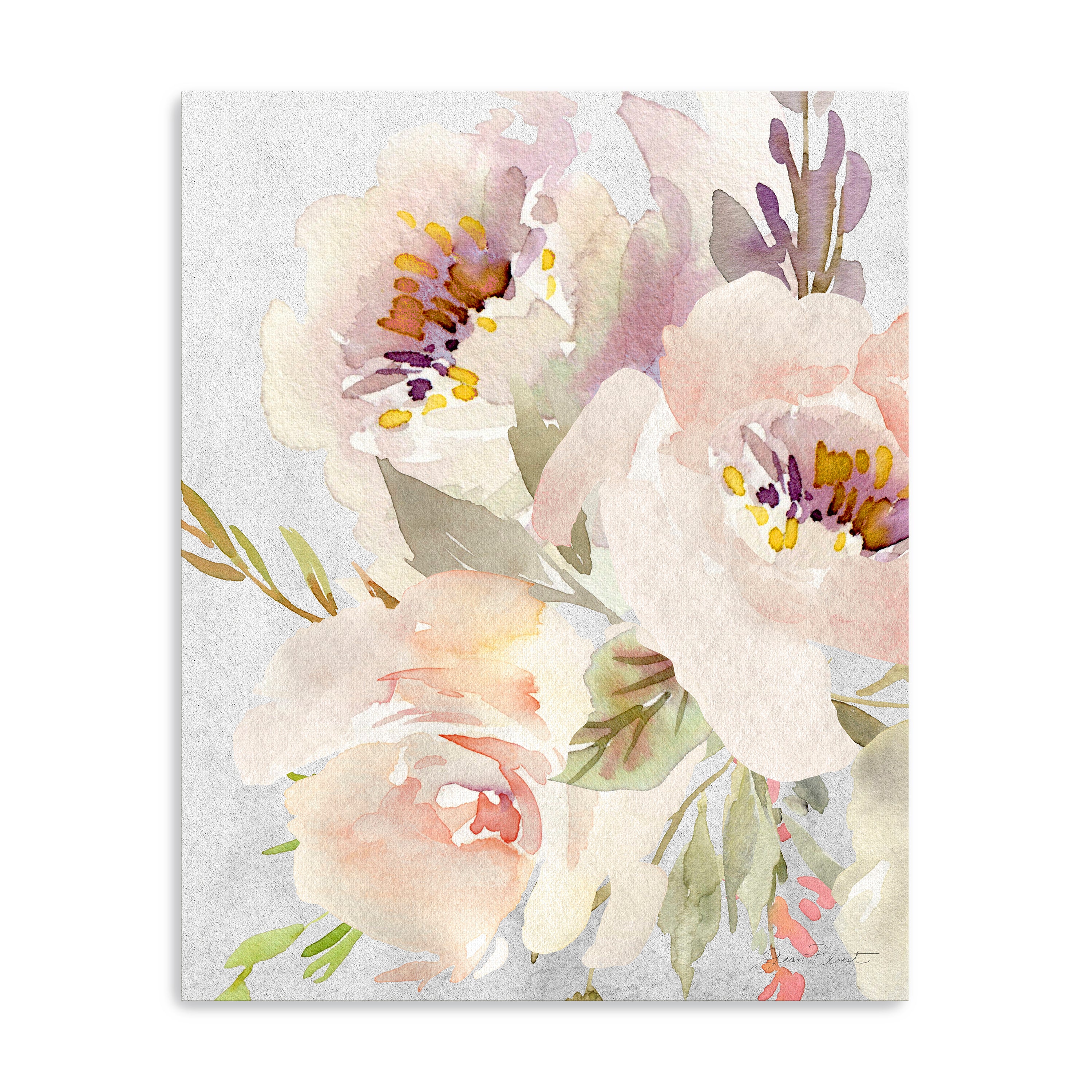Soft Blossoms II Canvas Giclee