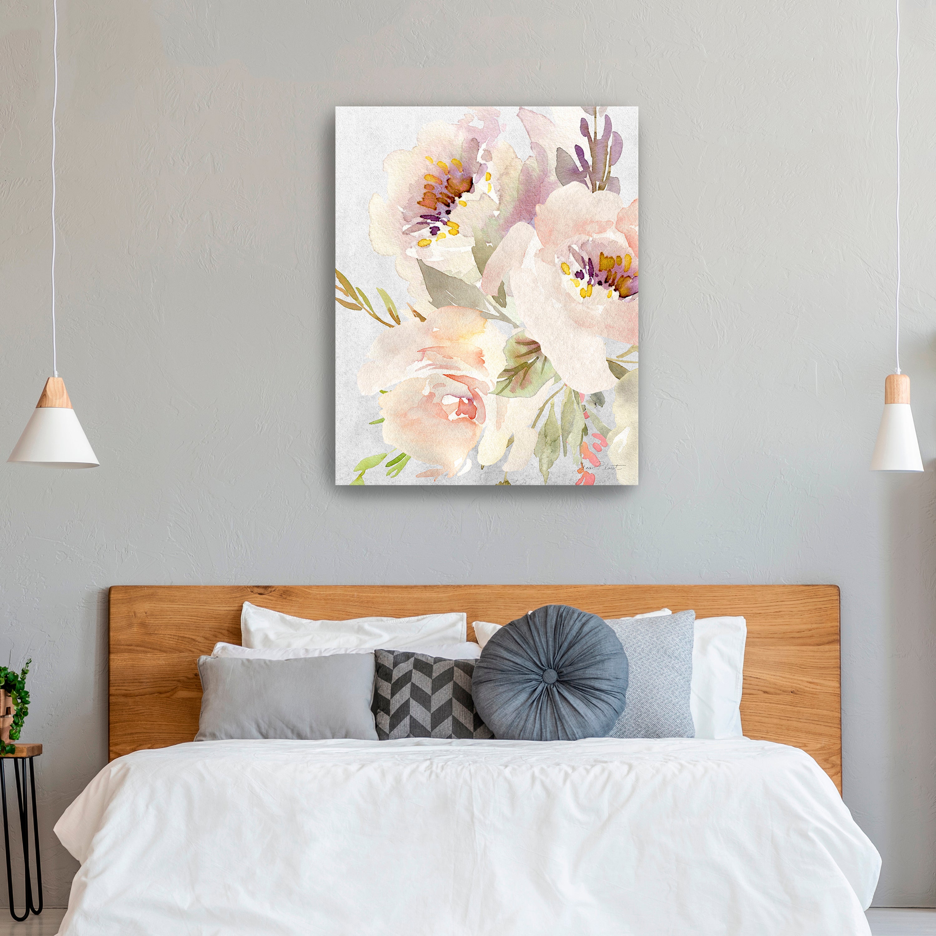 Soft Blossoms II Canvas Giclee