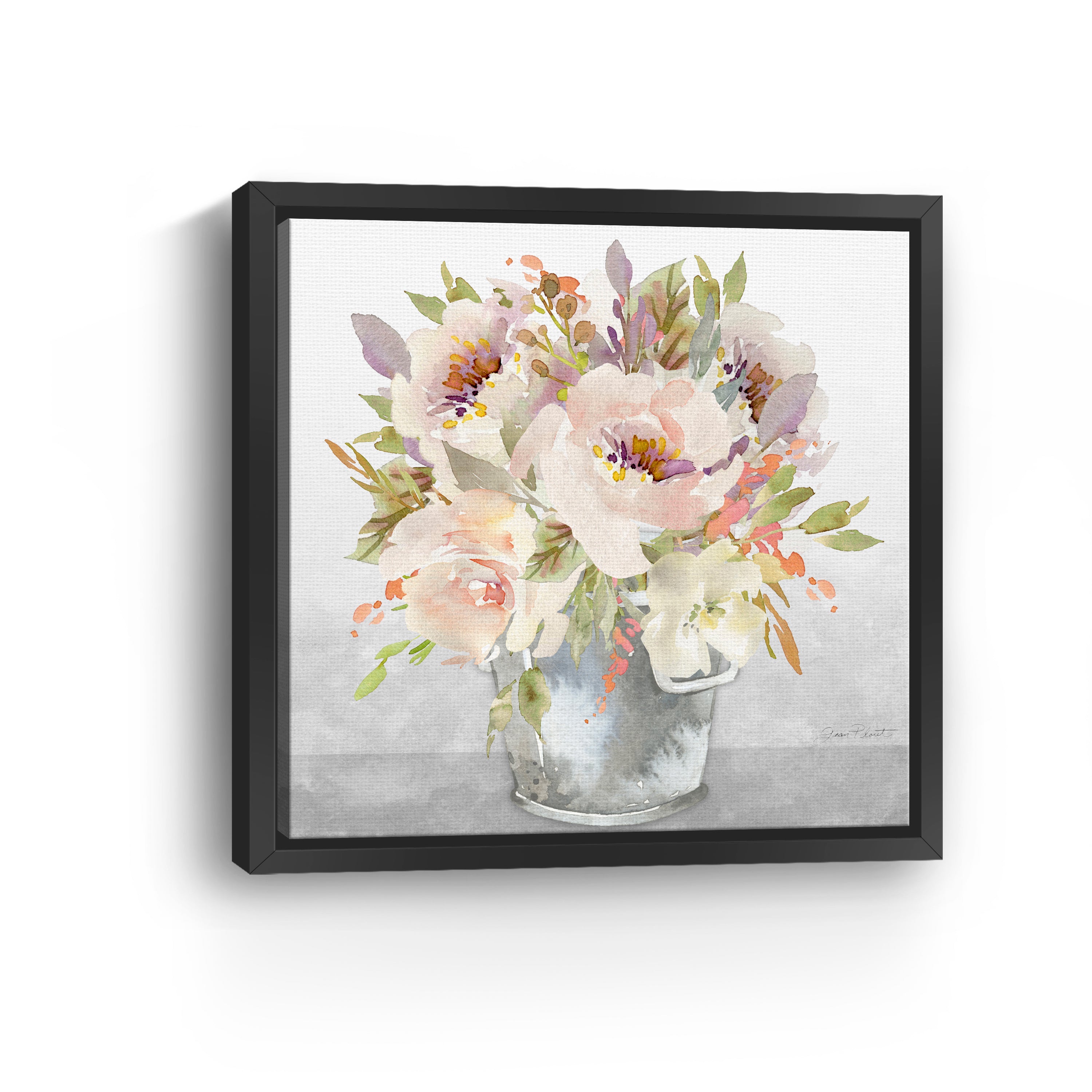 Beautiful Floral Bouquet I Canvas Giclee