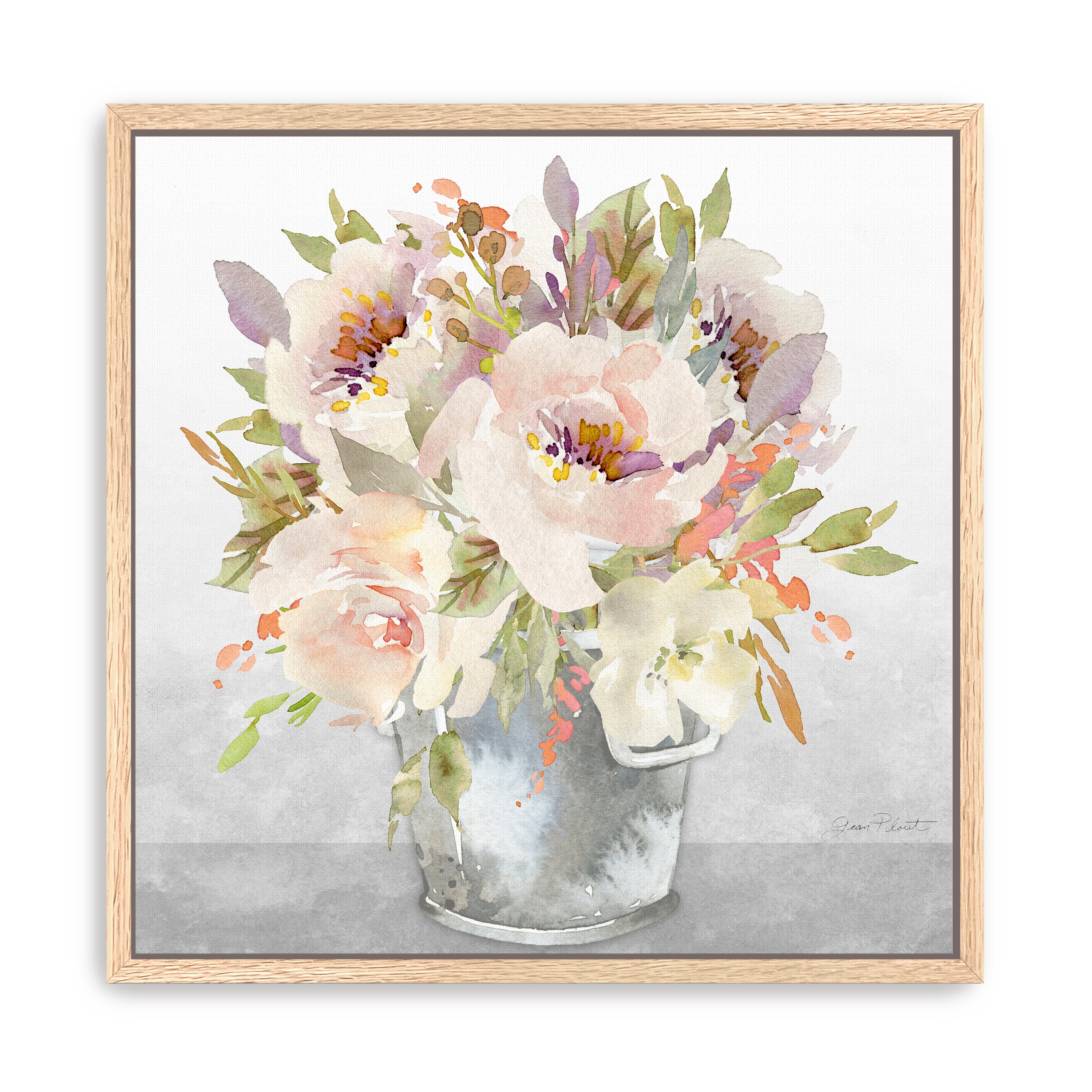 Beautiful Floral Bouquet I Canvas Giclee