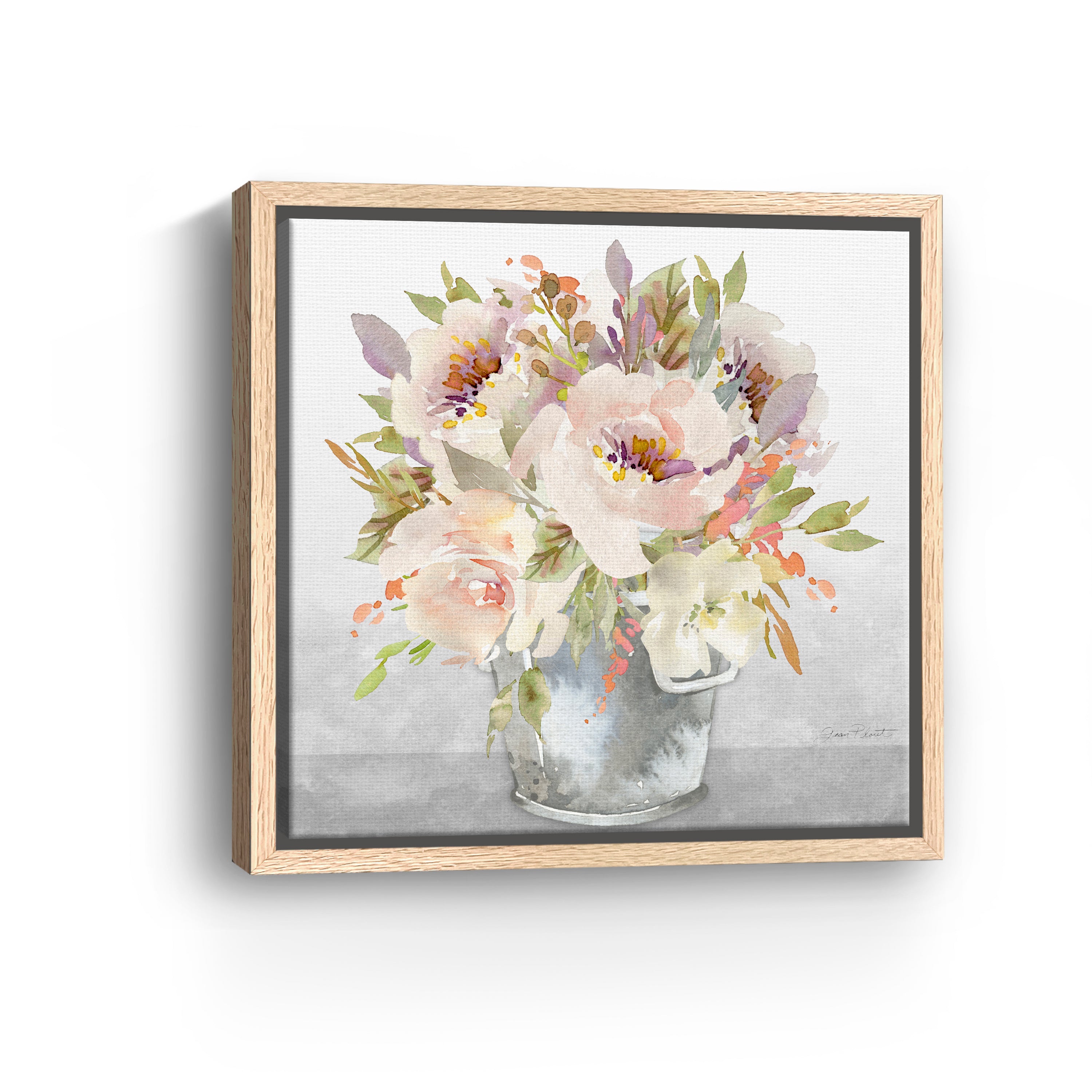 Beautiful Floral Bouquet I Canvas Giclee