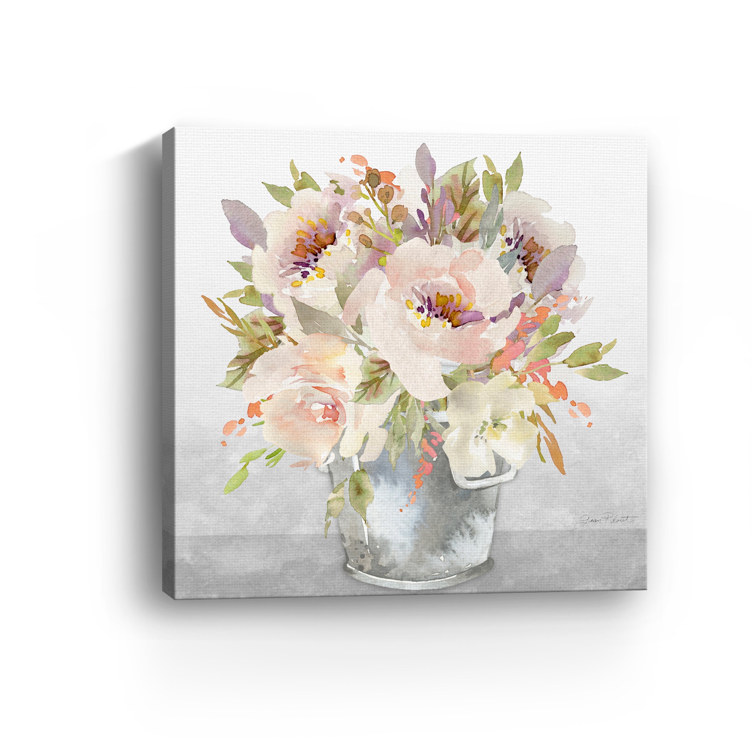 Beautiful Floral Bouquet I Canvas Giclee