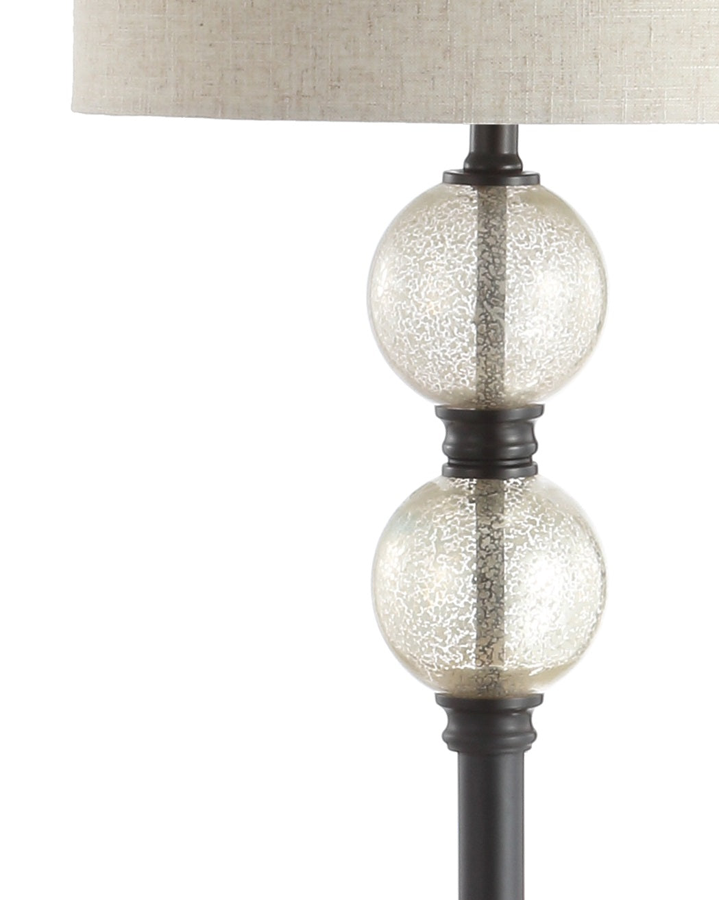 January Glass/Metal LED Floor Lamp