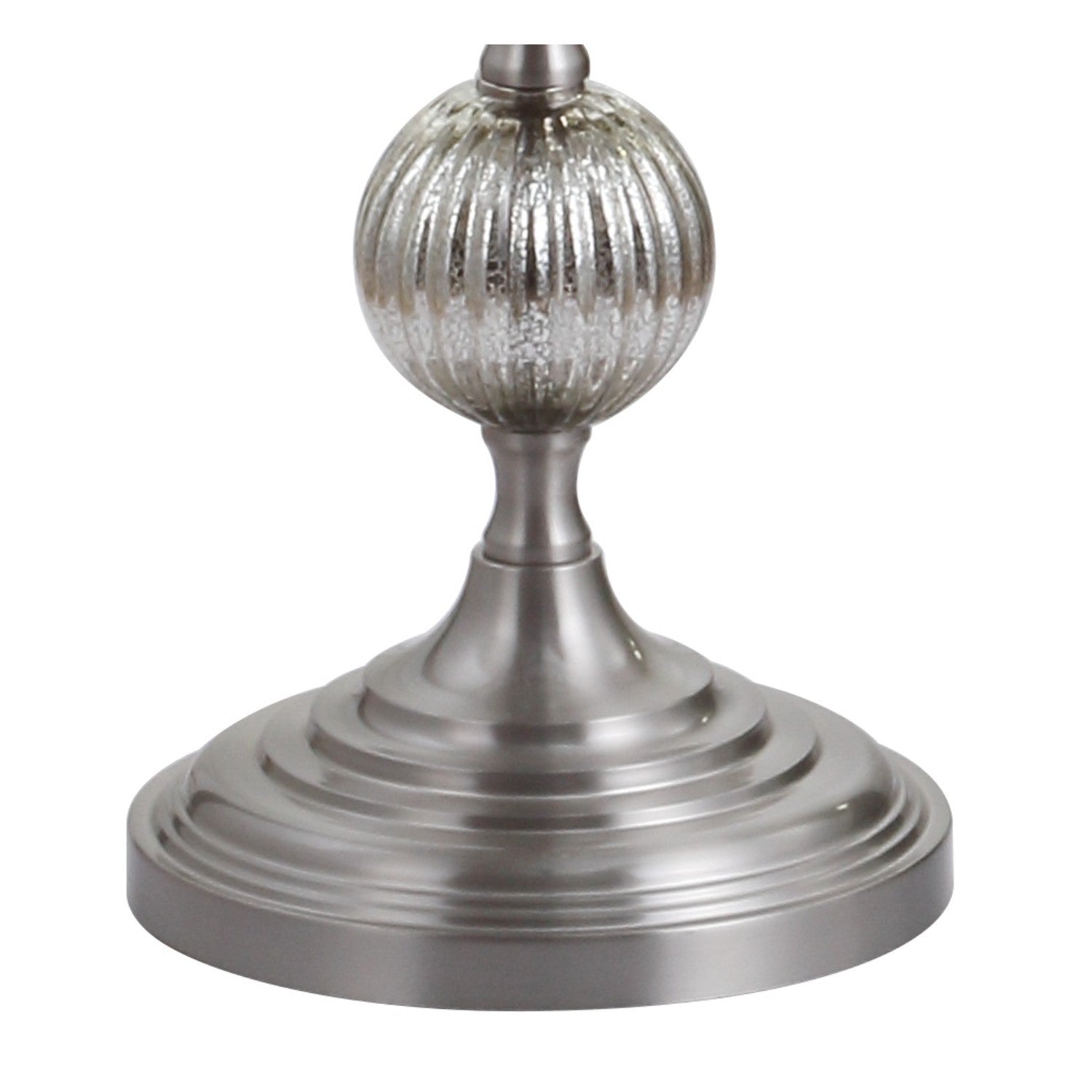 Oslo Glass/Metal LED Floor Lamp