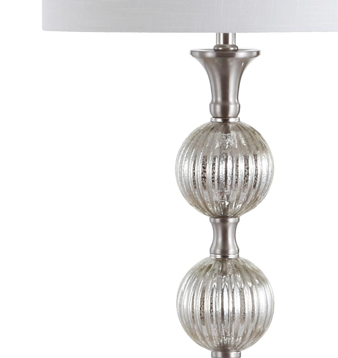Oslo Glass/Metal LED Floor Lamp
