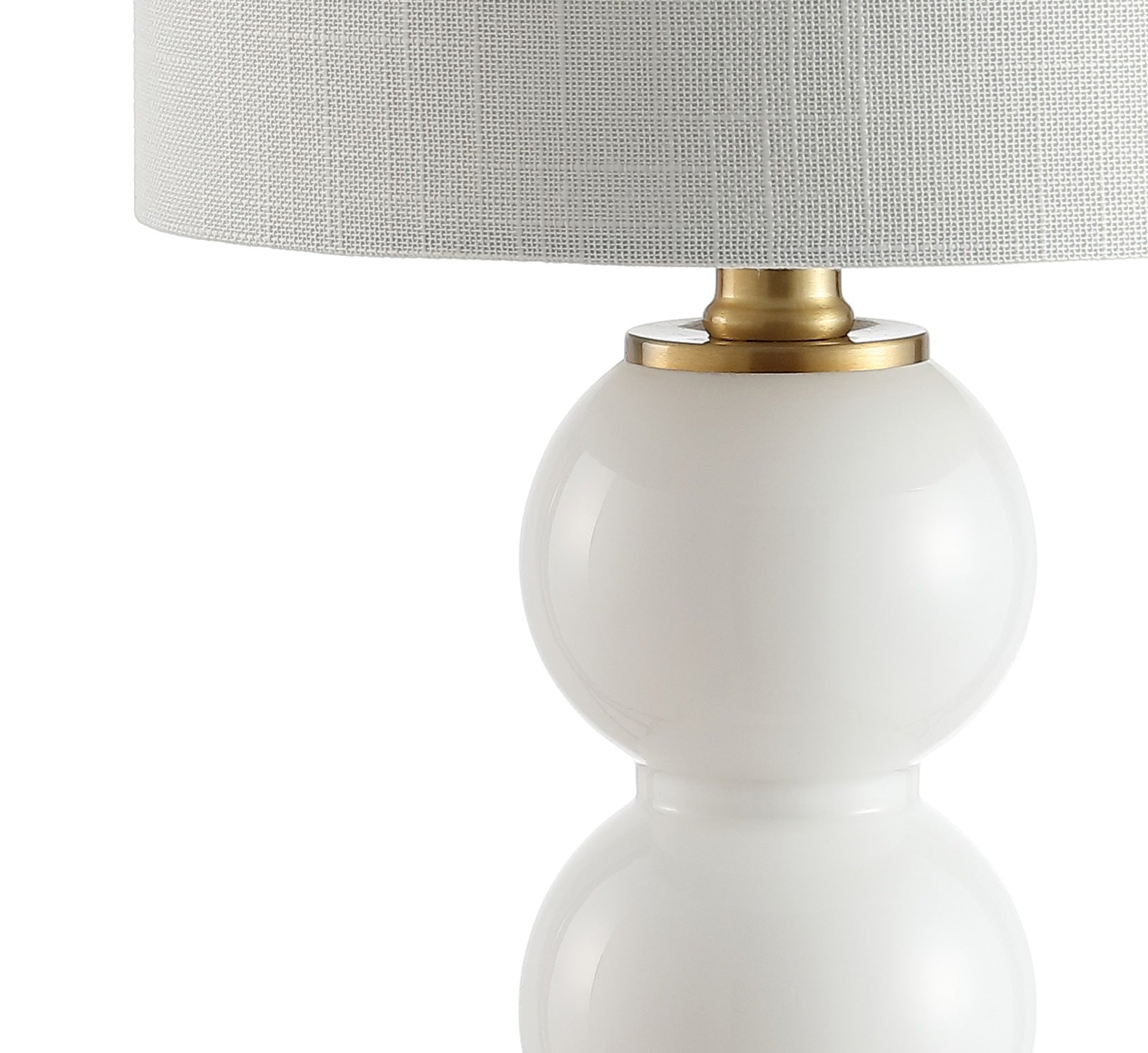 February Glass/Metal LED Table Lamp