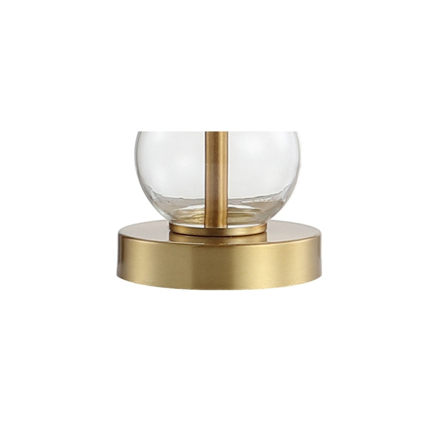 February Glass/Metal LED Table Lamp