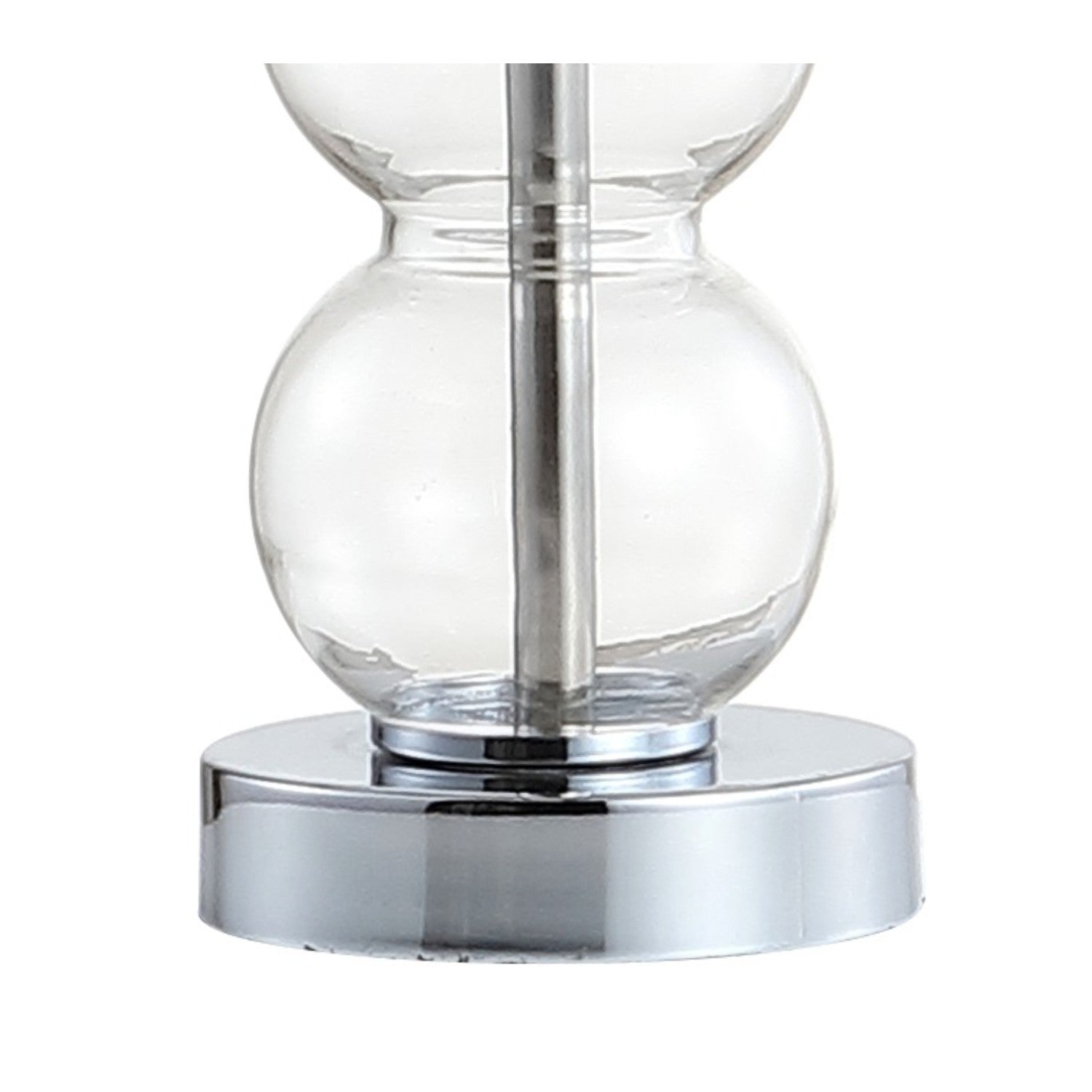 February Glass/Metal LED Table Lamp