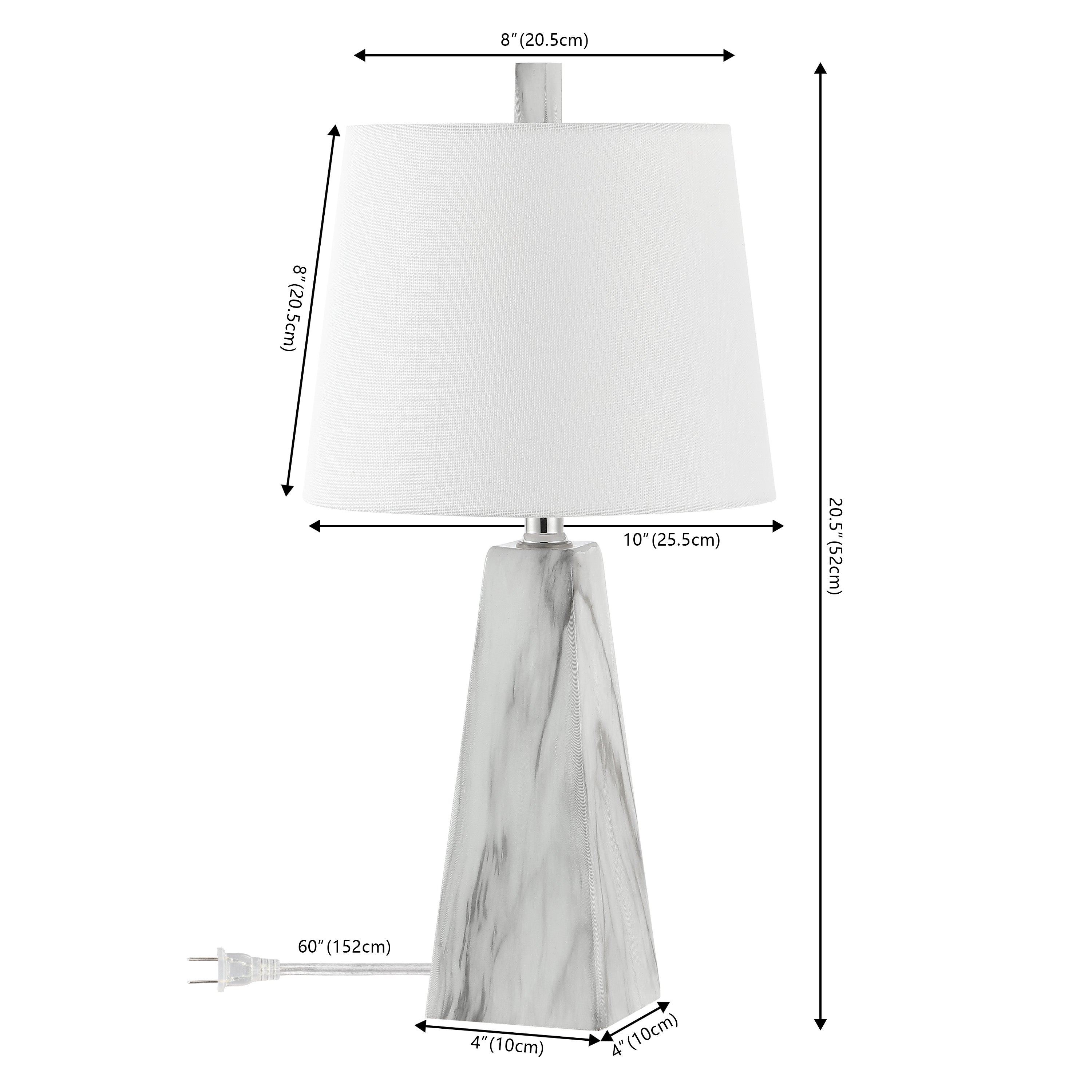 Owen Contemporary Resin LED Table Lamp