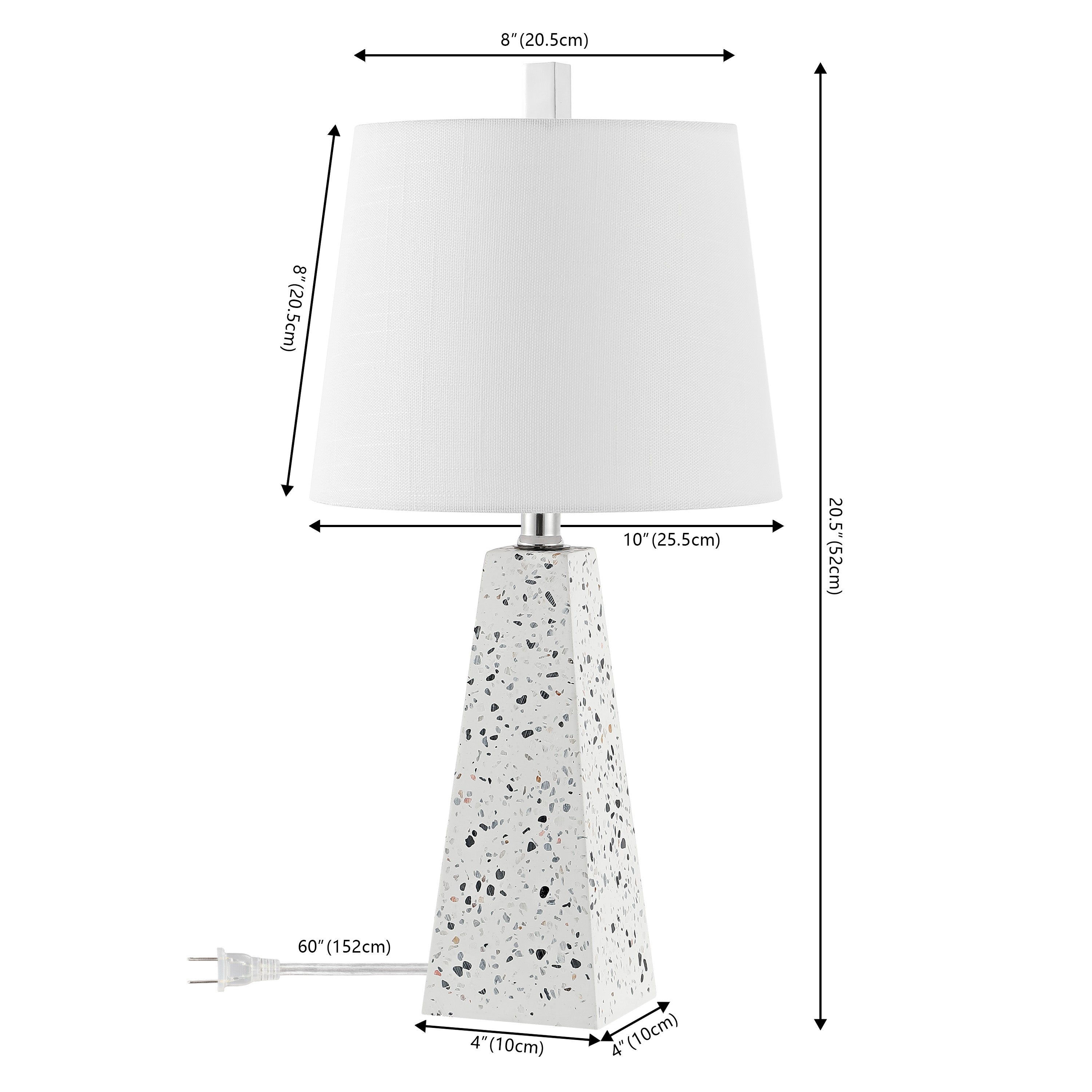 Owen Contemporary Resin LED Table Lamp