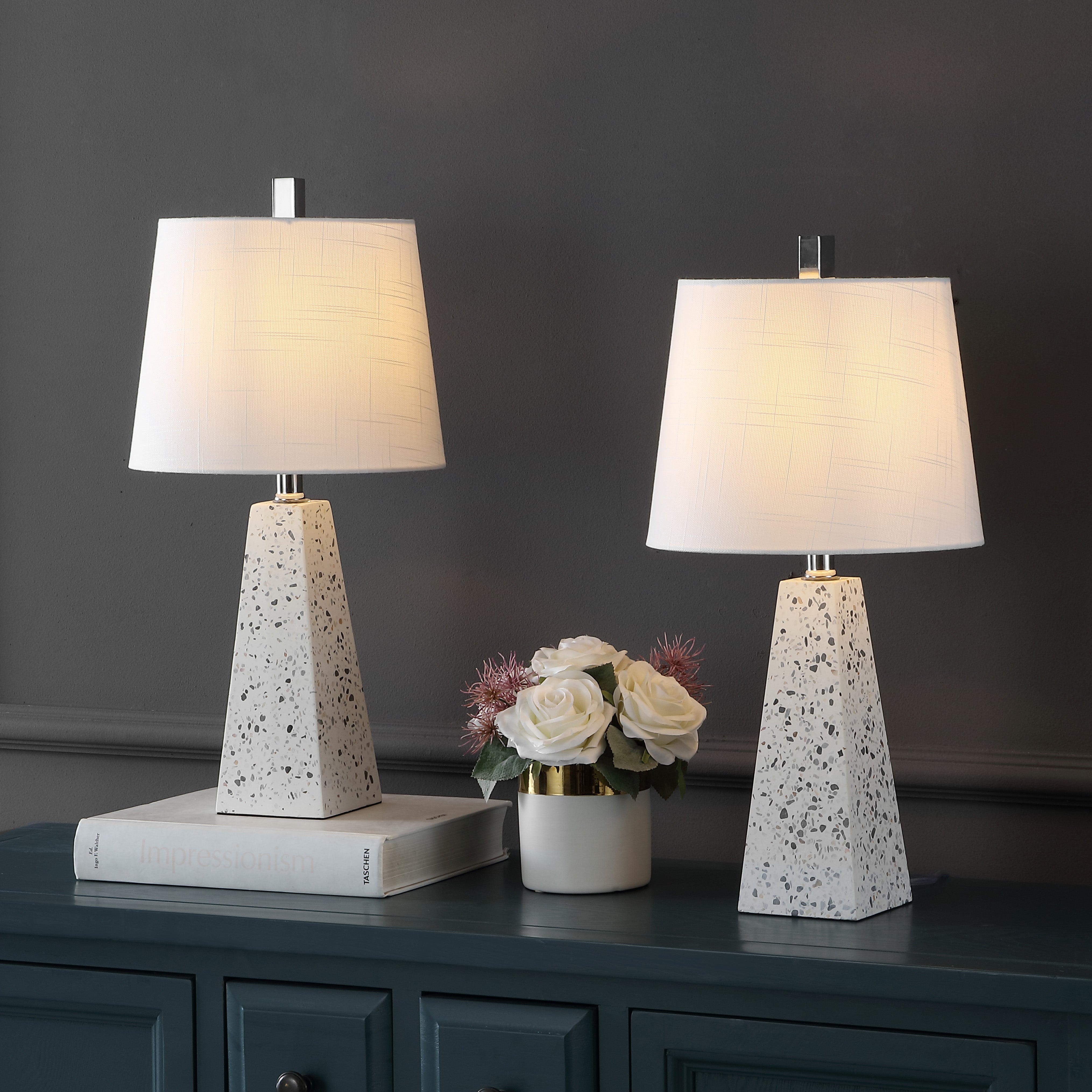 Owen Contemporary Resin LED Table Lamp