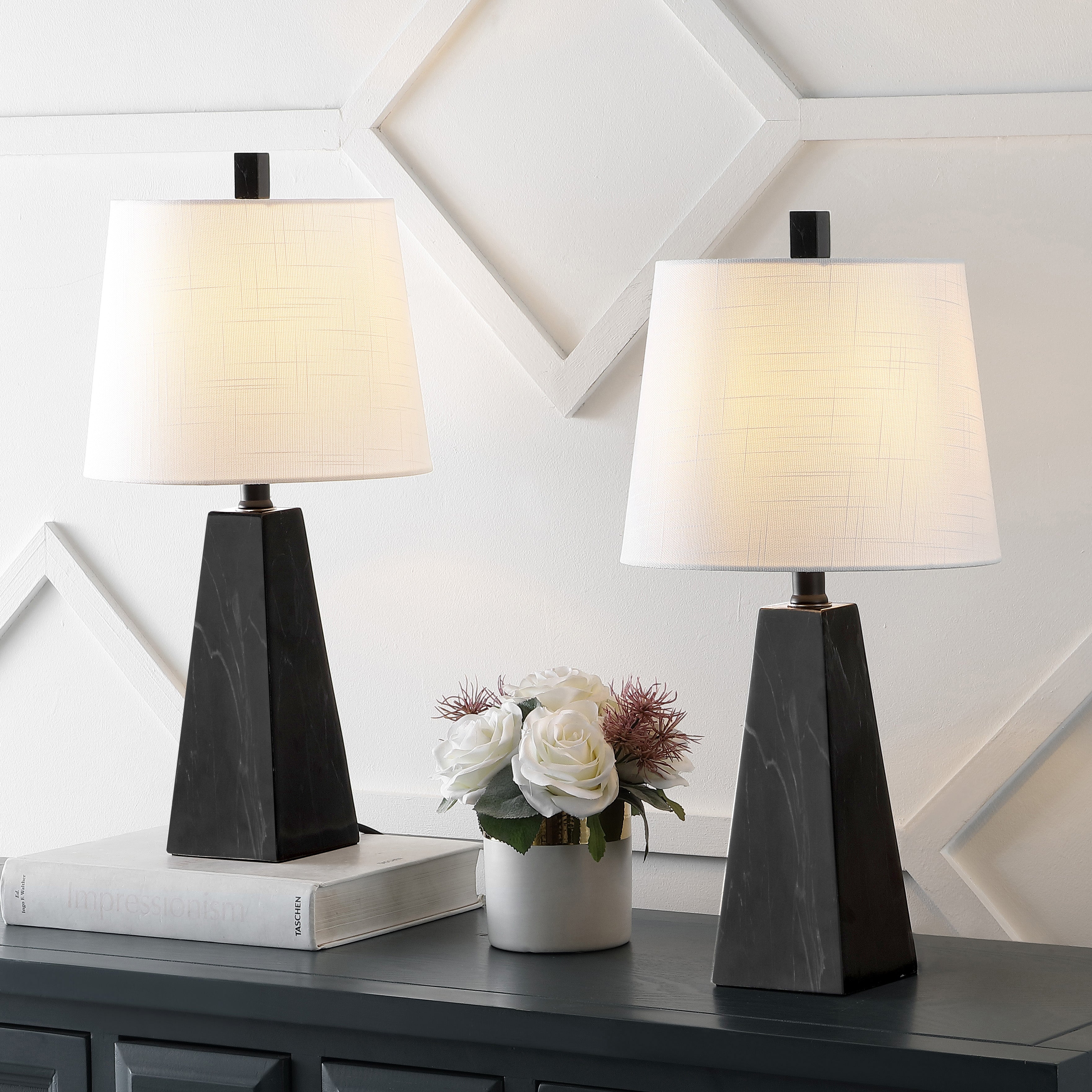 Owen Contemporary Resin LED Table Lamp