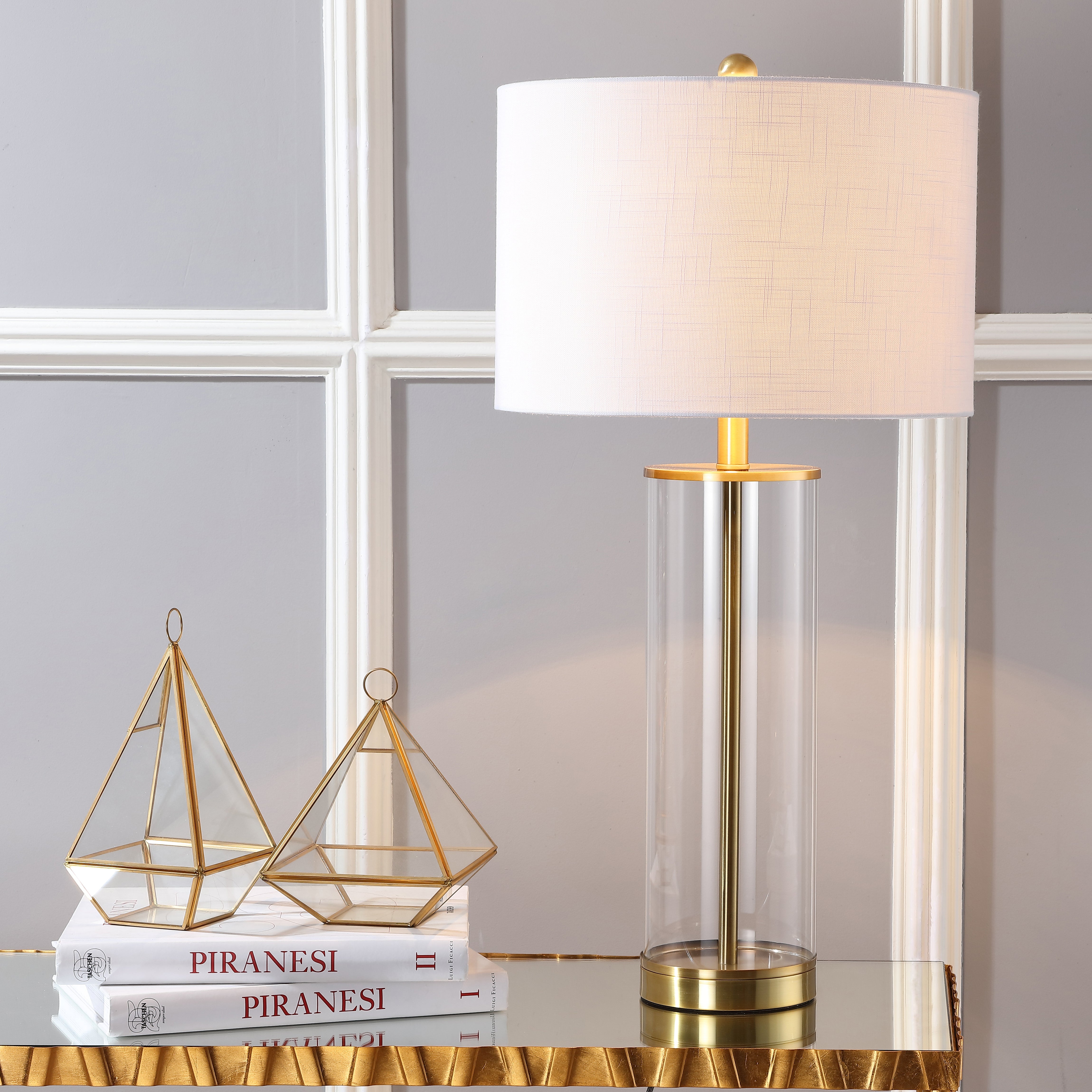 Harper Glass LED Table Lamp