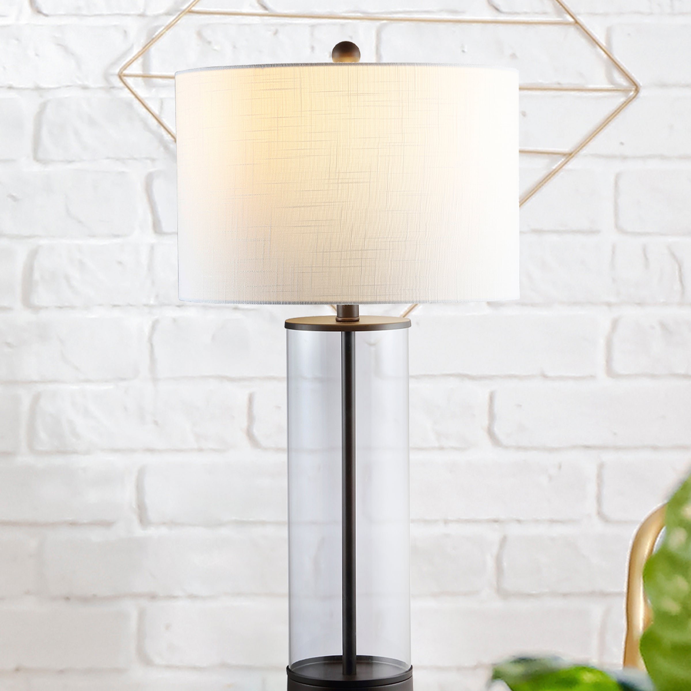 Harper Glass LED Table Lamp
