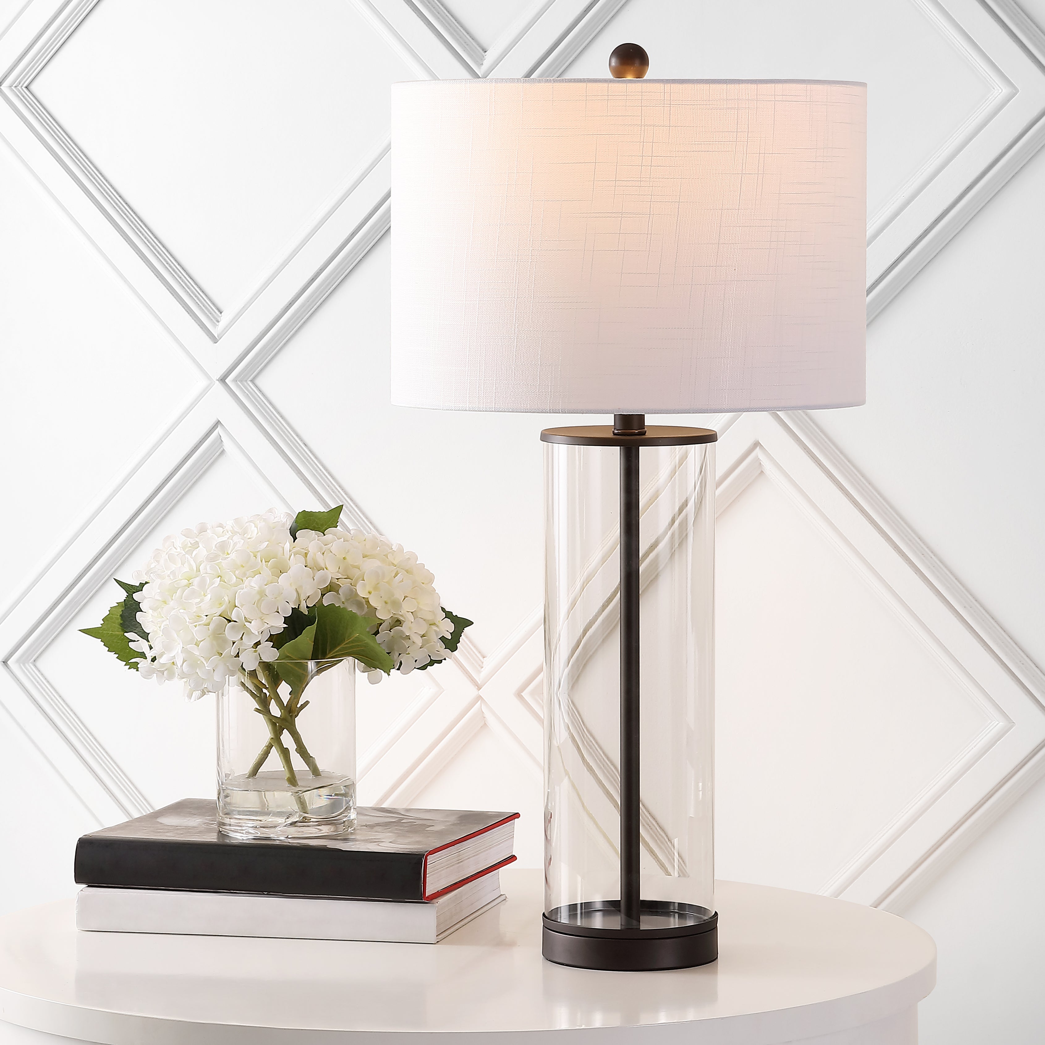 Harper Glass LED Table Lamp