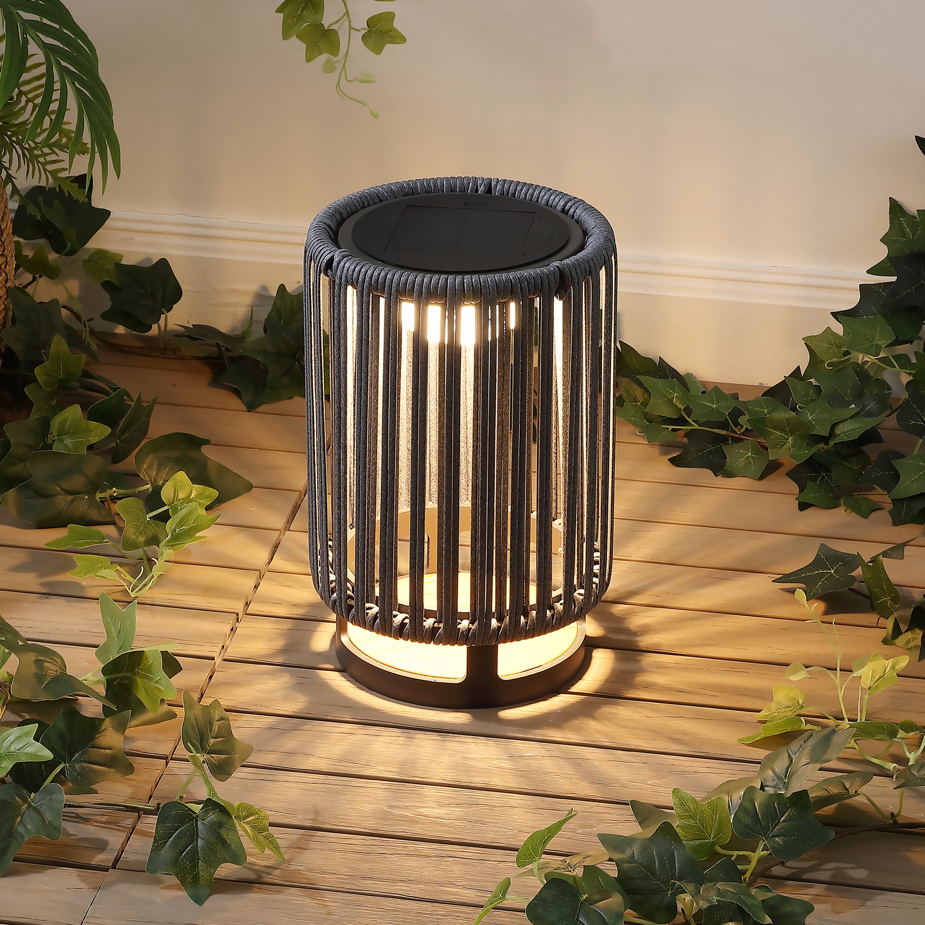 Pier 1 Sawara Rattan Lantern - Thumbnail 2