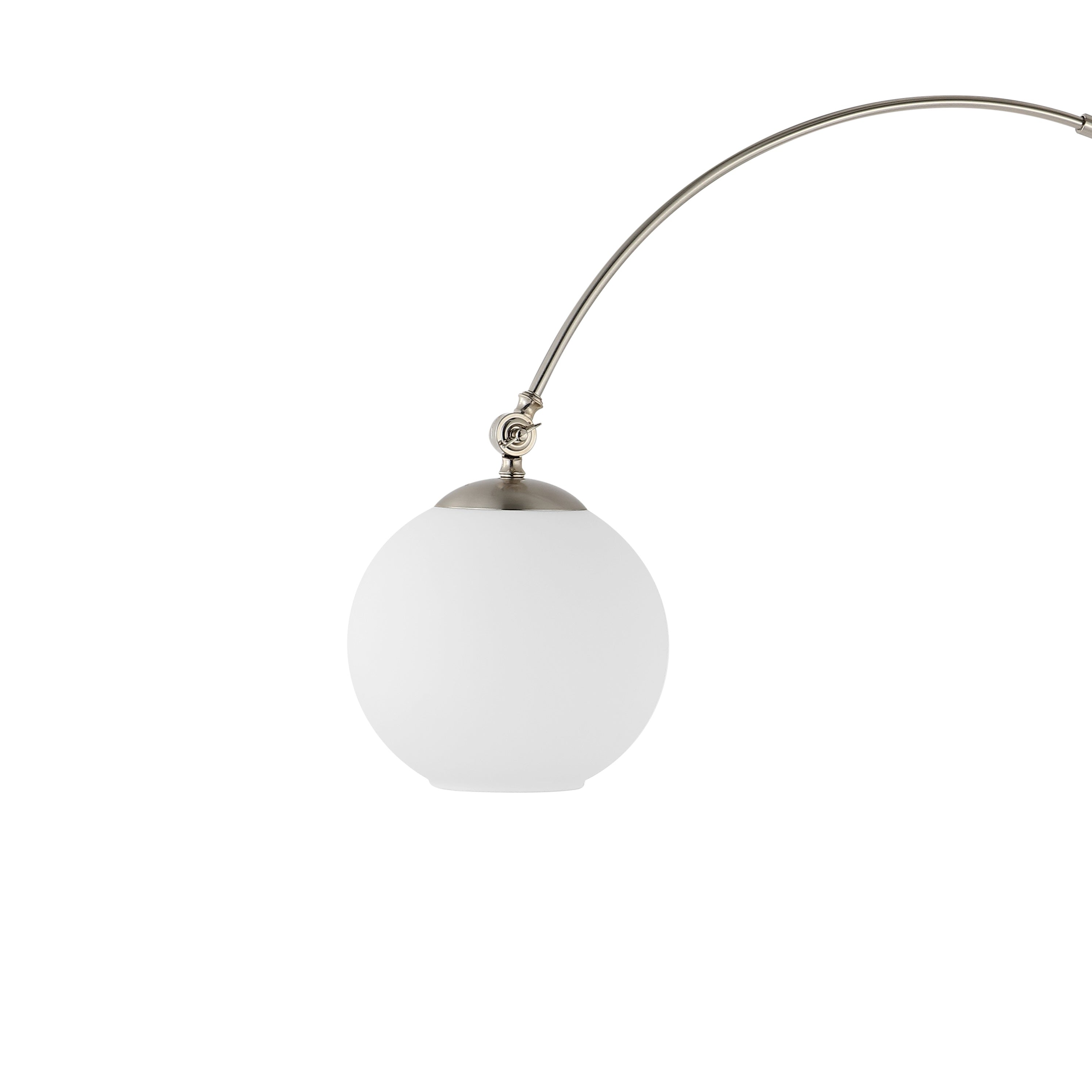 Nora Coastal Vintage Iron LED Floor Lamp