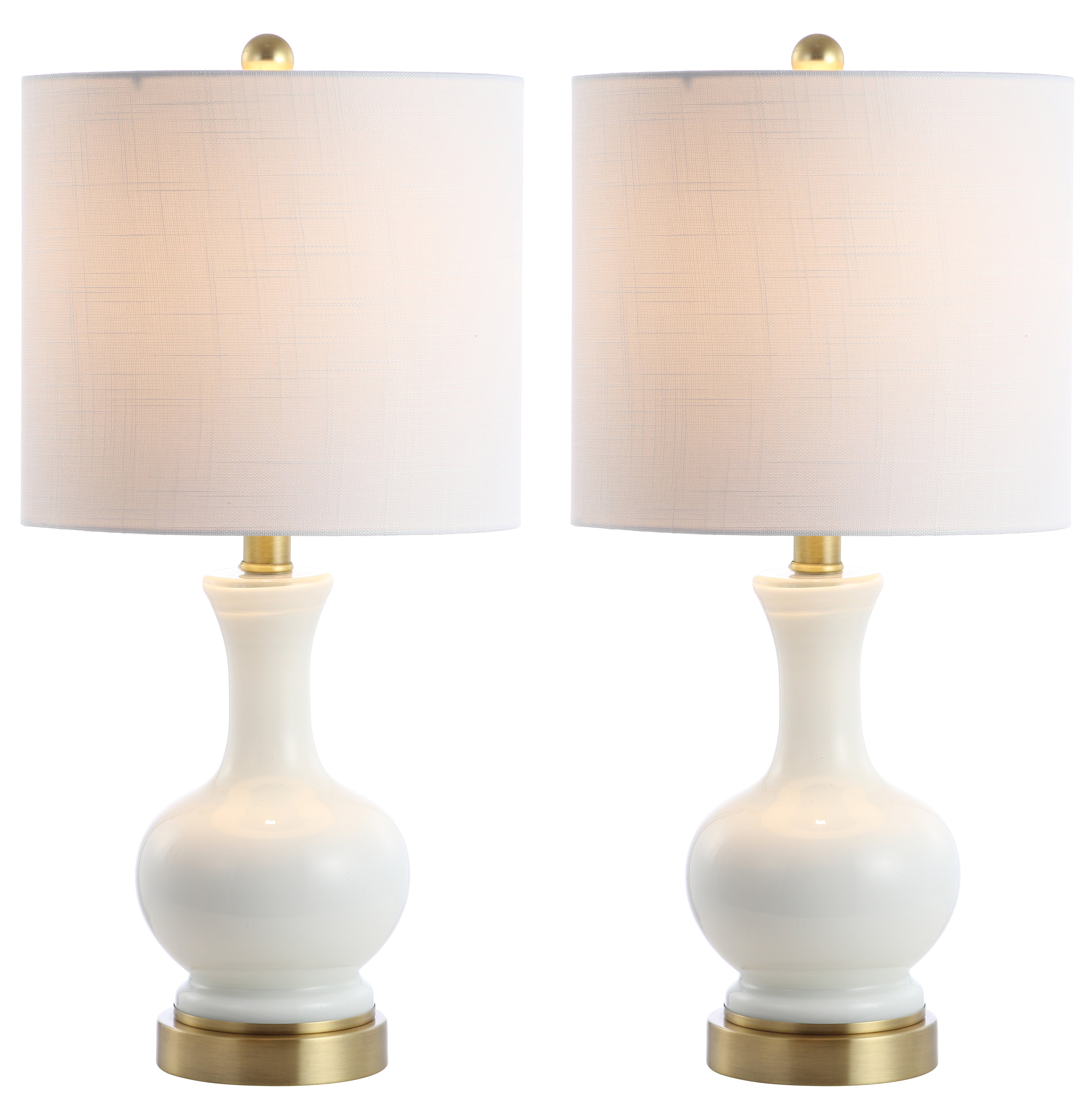 Cox Glass/Metal LED Table Lamp