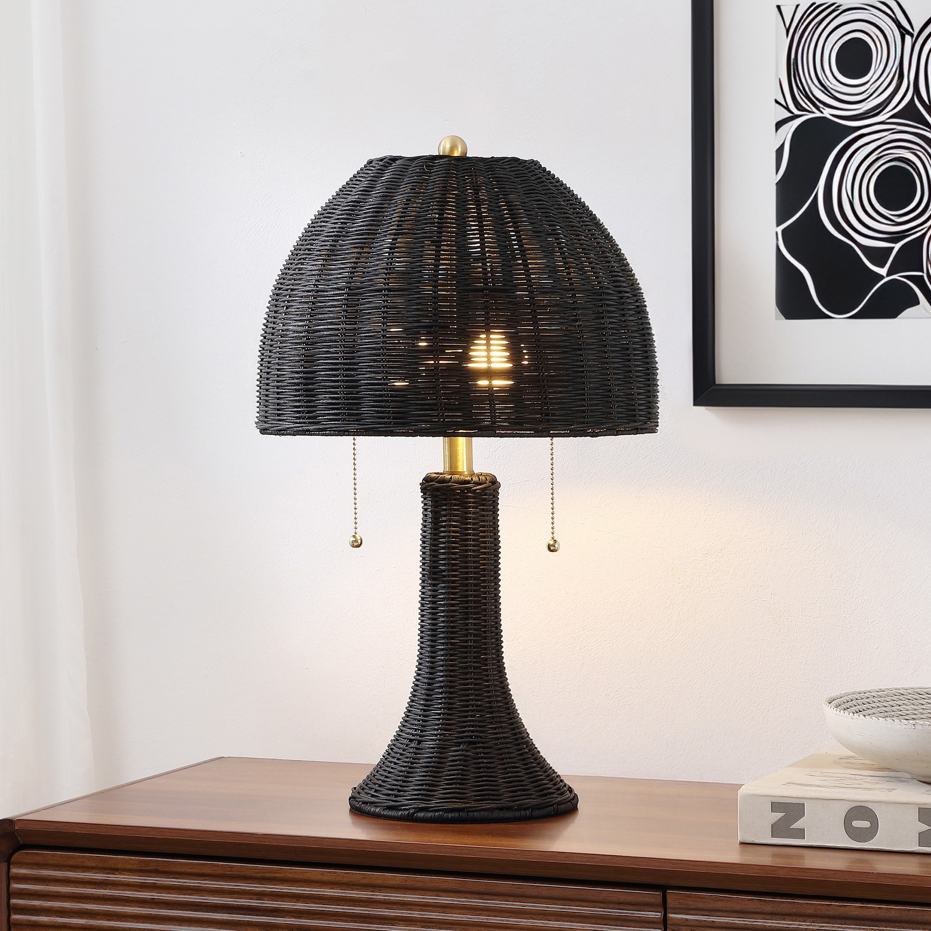 Joanie Bohemian Rustic Iron LED Table Lamp