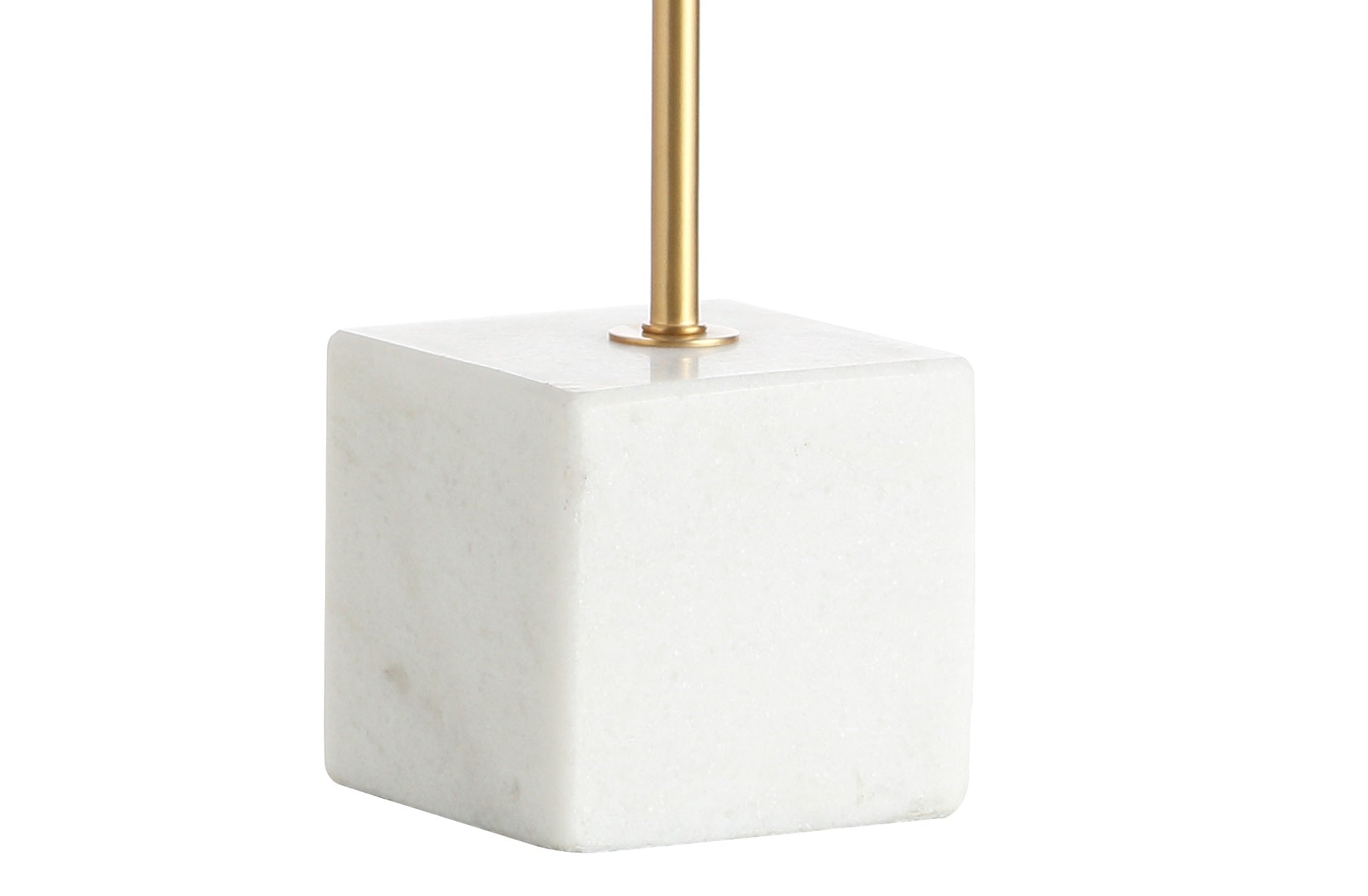 Fisher Marble/Brass LED Table Lamp
