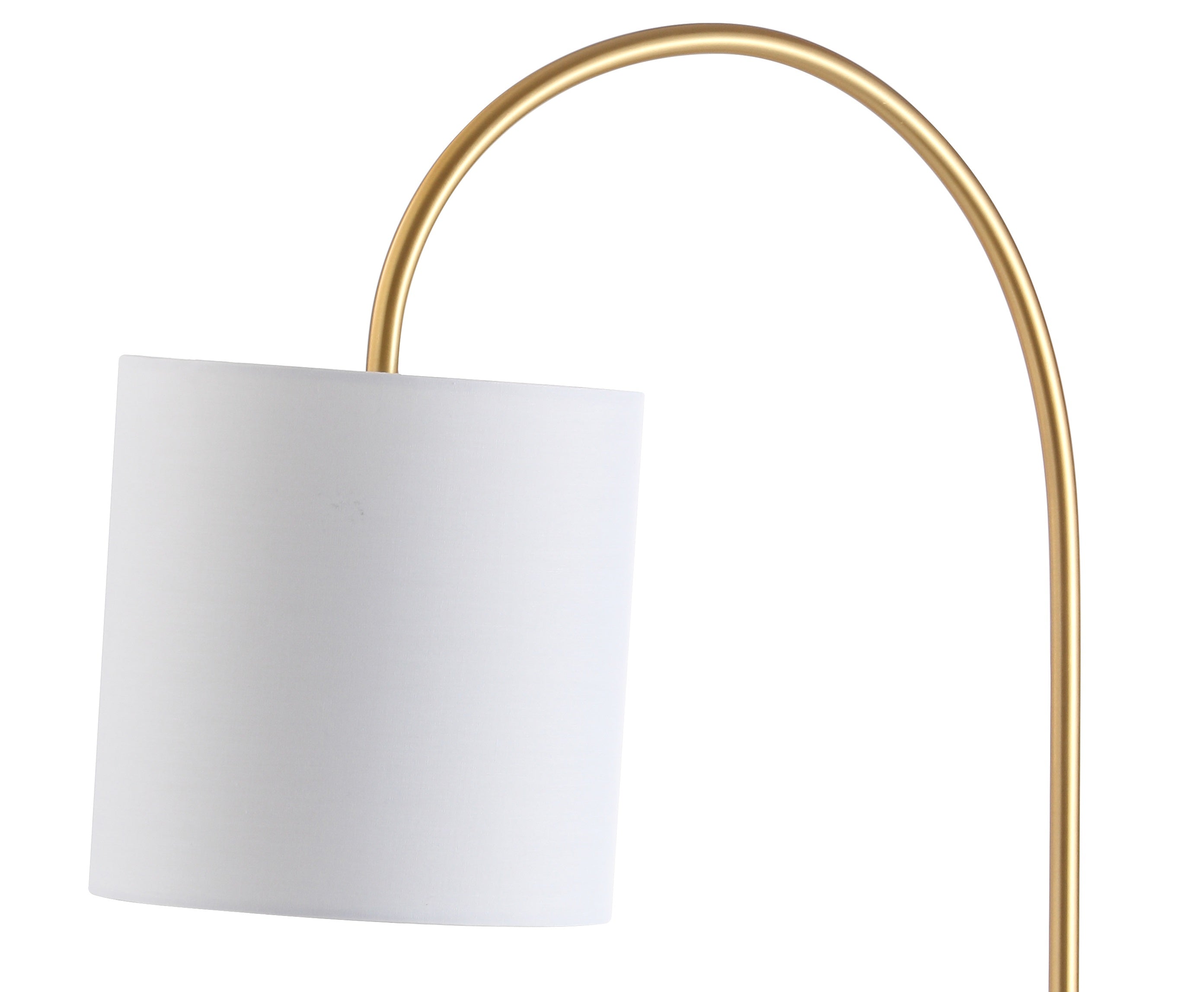 Fisher Marble/Brass LED Table Lamp
