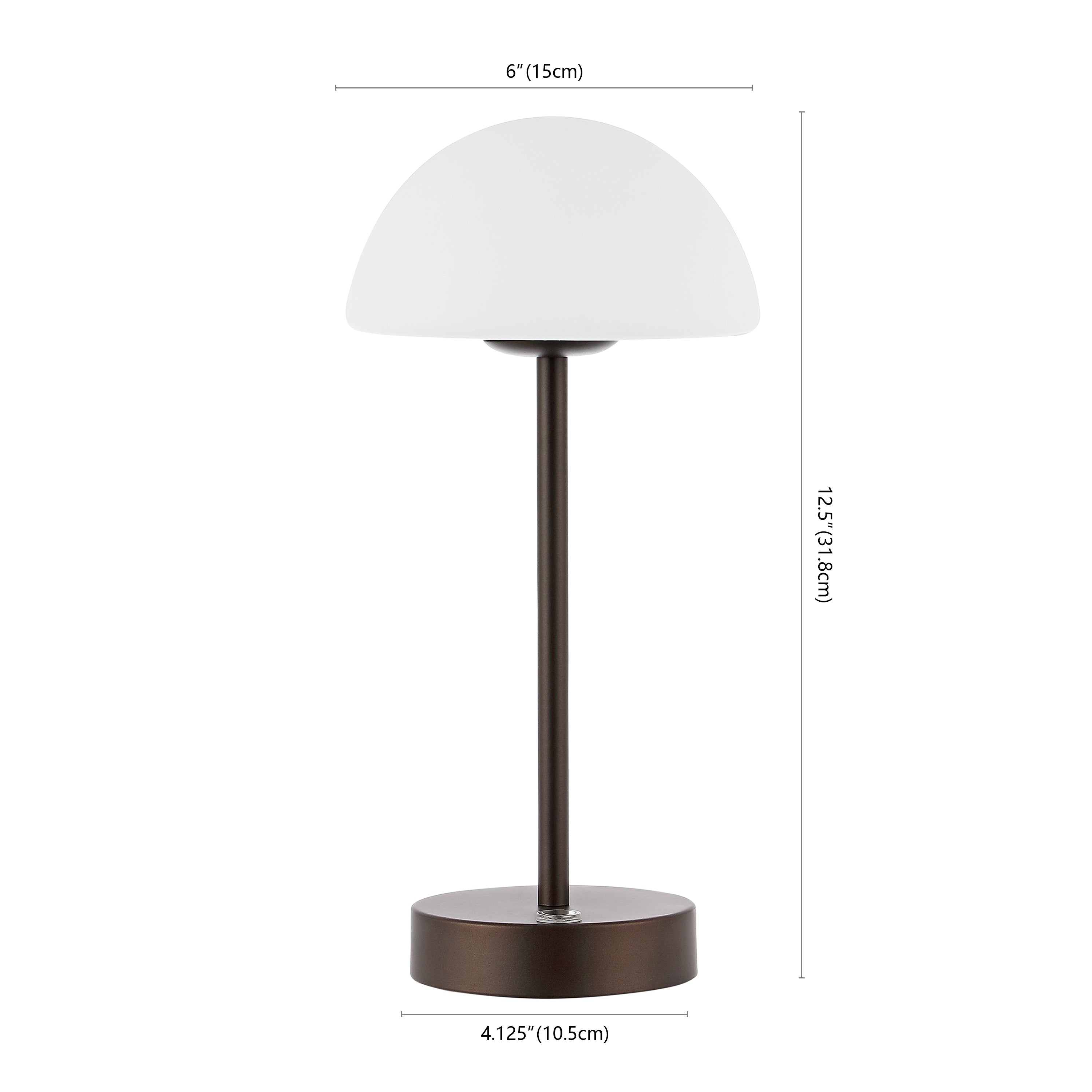 Xavier Modern Minimalist Iron Rechargeable Integrated Portable LED Table Lamp