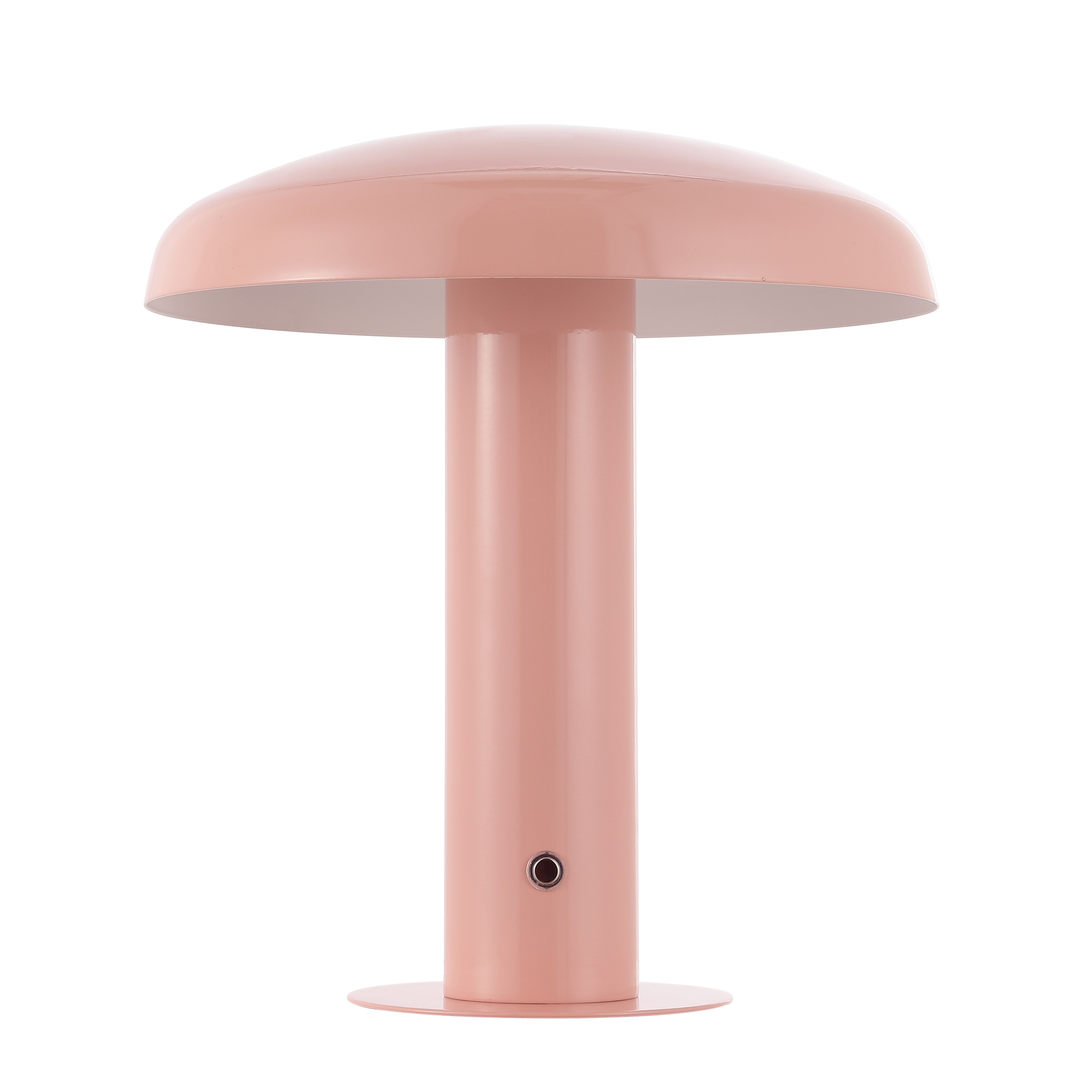 Suillius Contemporary Bohemian Rechargeable/Cordless Iron Dimmable Integrated LED Mushroom Table Lamp