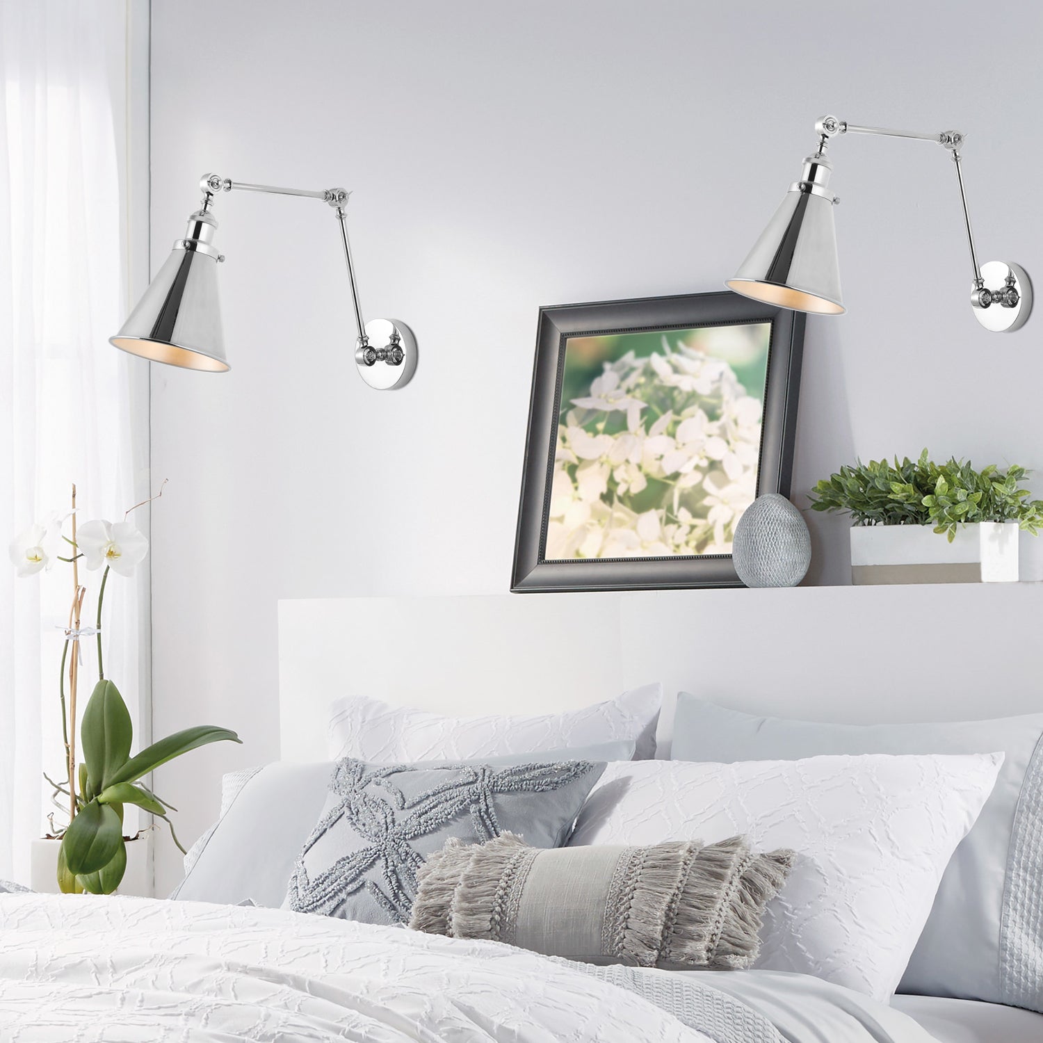 Rover Adjustable Arm Metal LED Wall Sconce