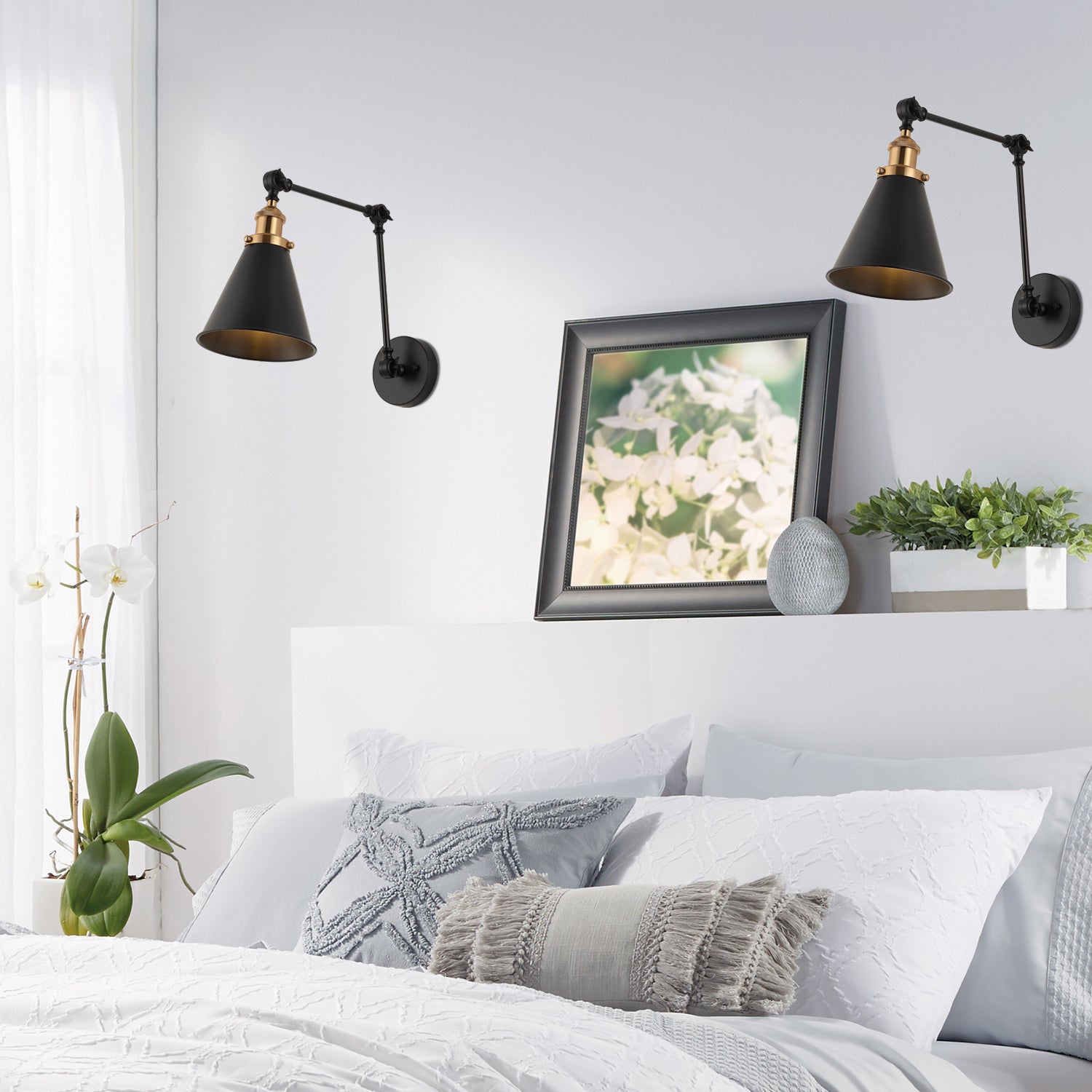 Rover Adjustable Arm Metal LED Wall Sconce
