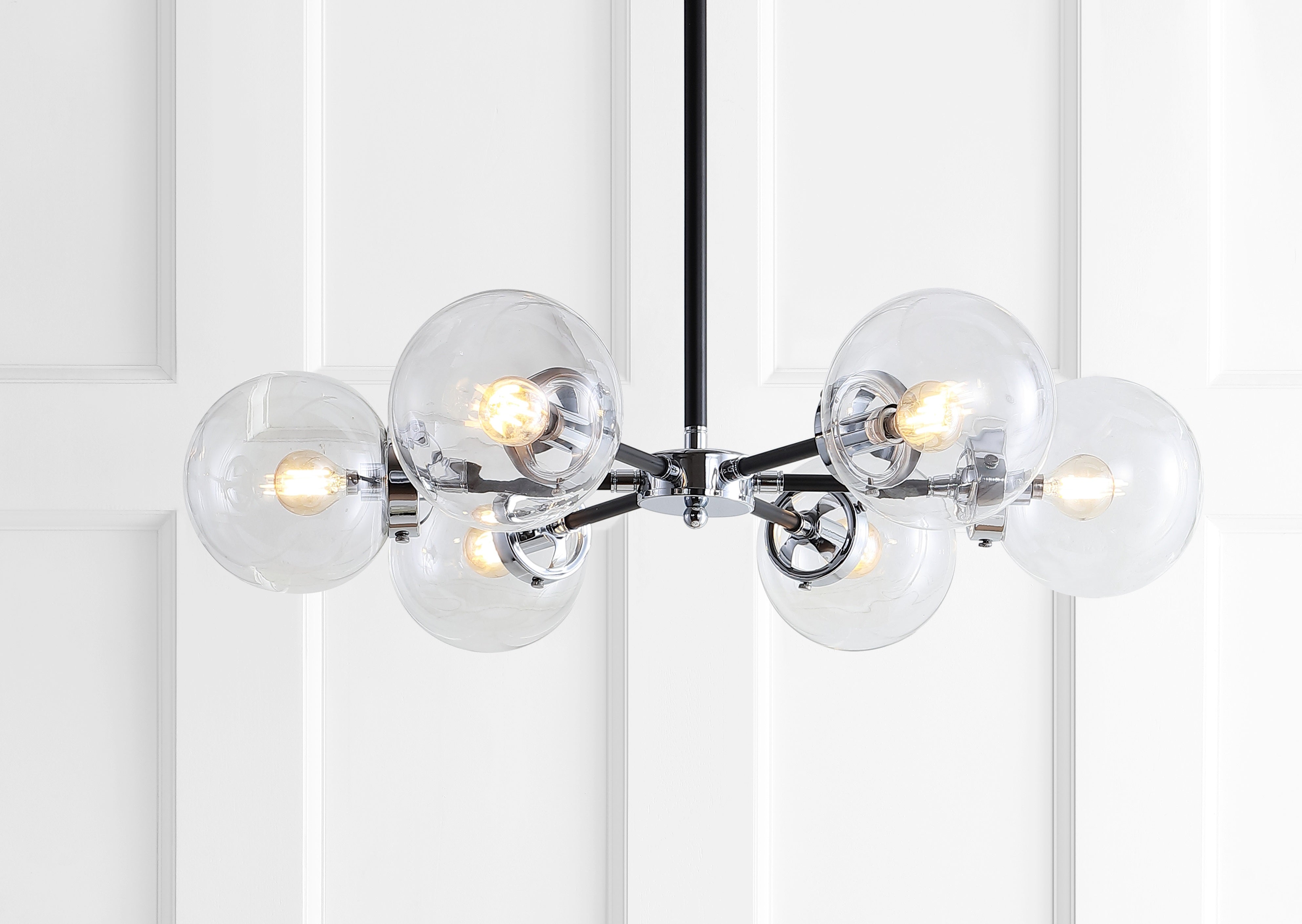 Caleb Brass Cluster Pendant