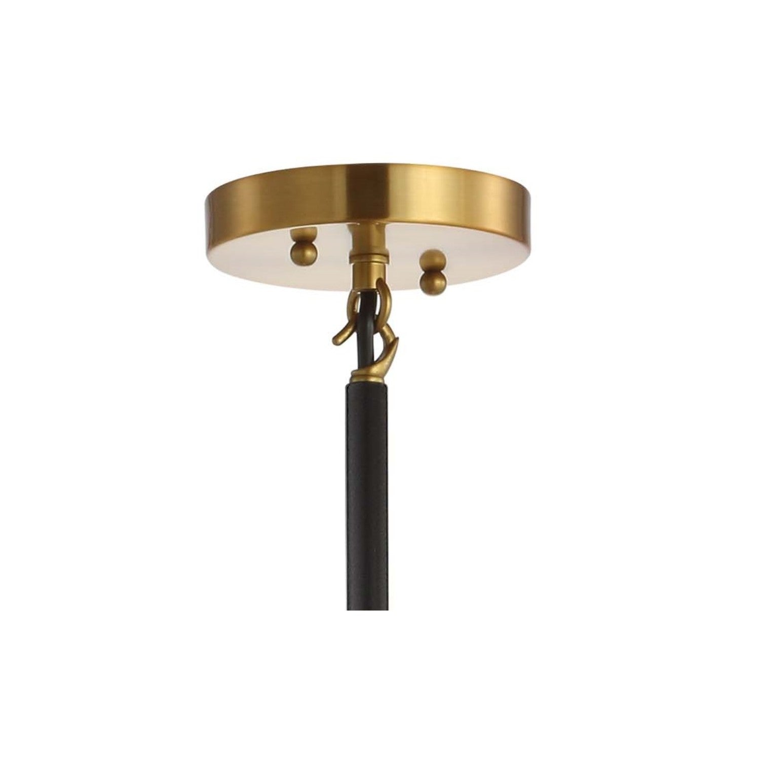 Caleb Brass Cluster Pendant Brass Gold/Black