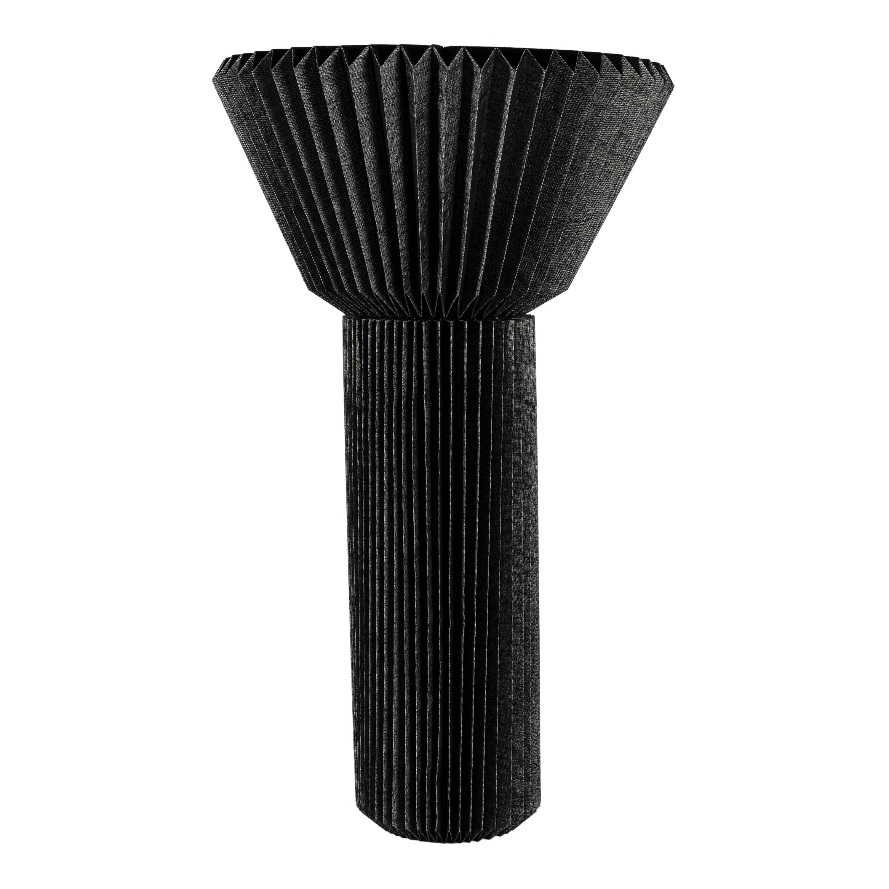 Archer 37" Modern Minimalist Pleated Shade Floor Lamp