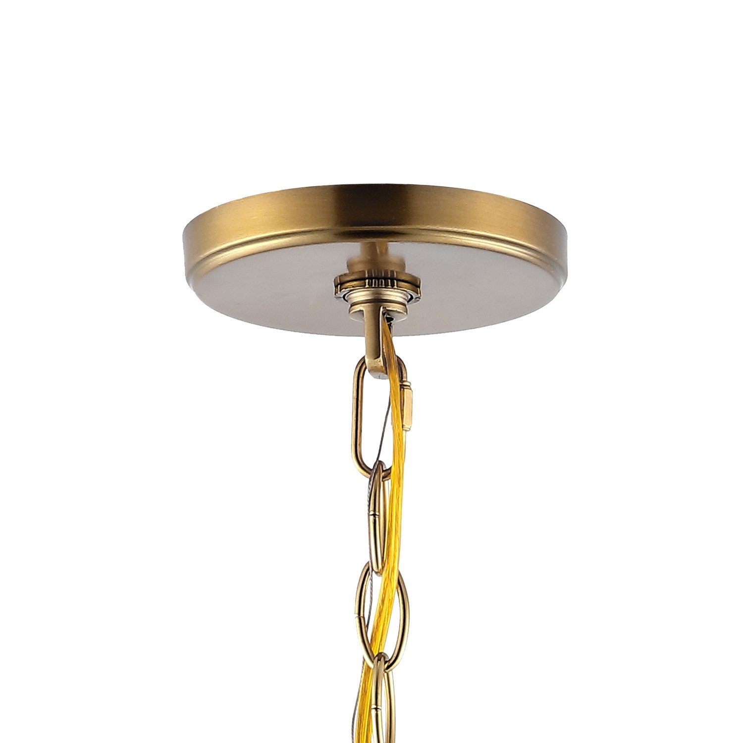 Bee 3-Light Modern Farmhouse Iron/Glass LED Pendant