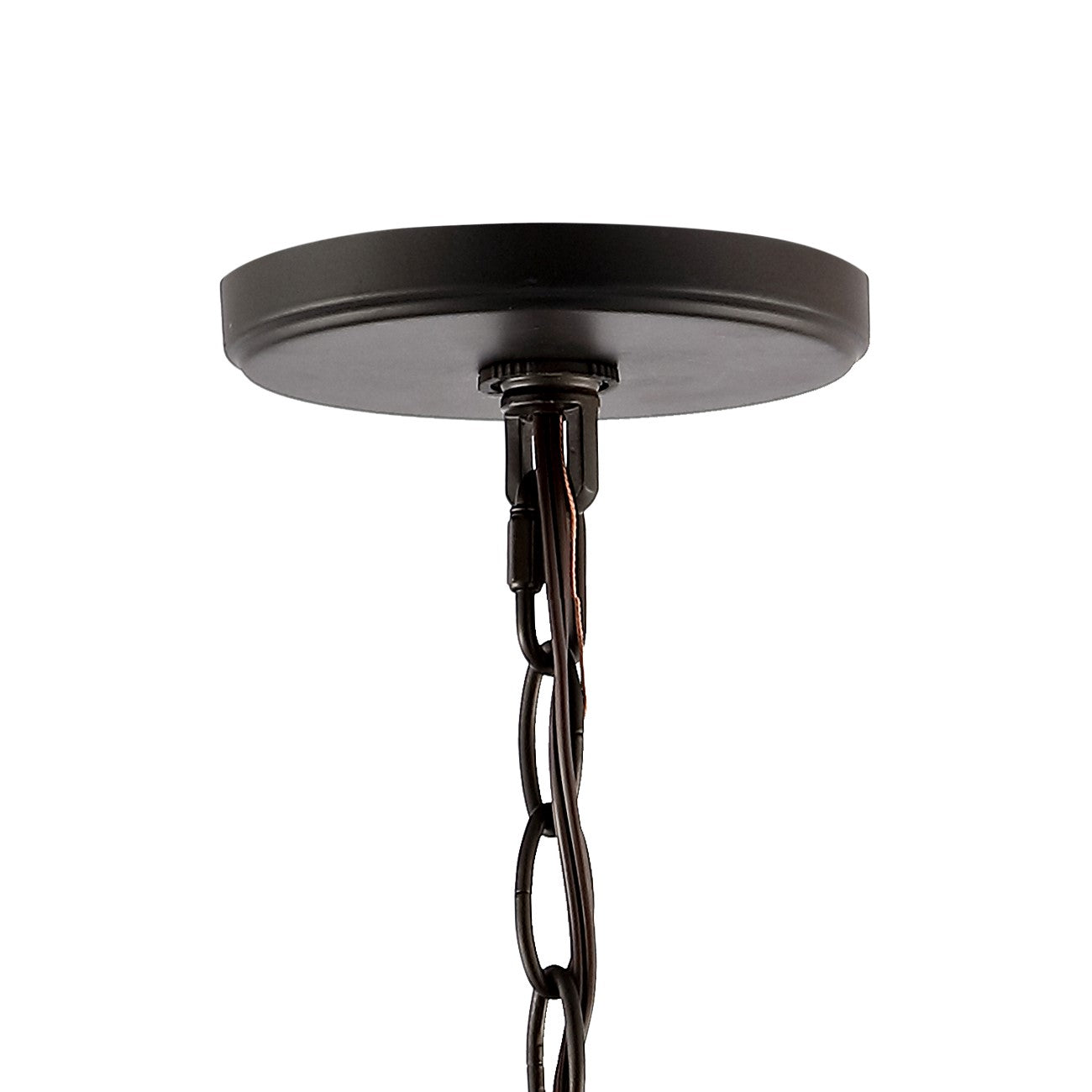 Bee 3-Light Modern Farmhouse Iron/Glass LED Pendant