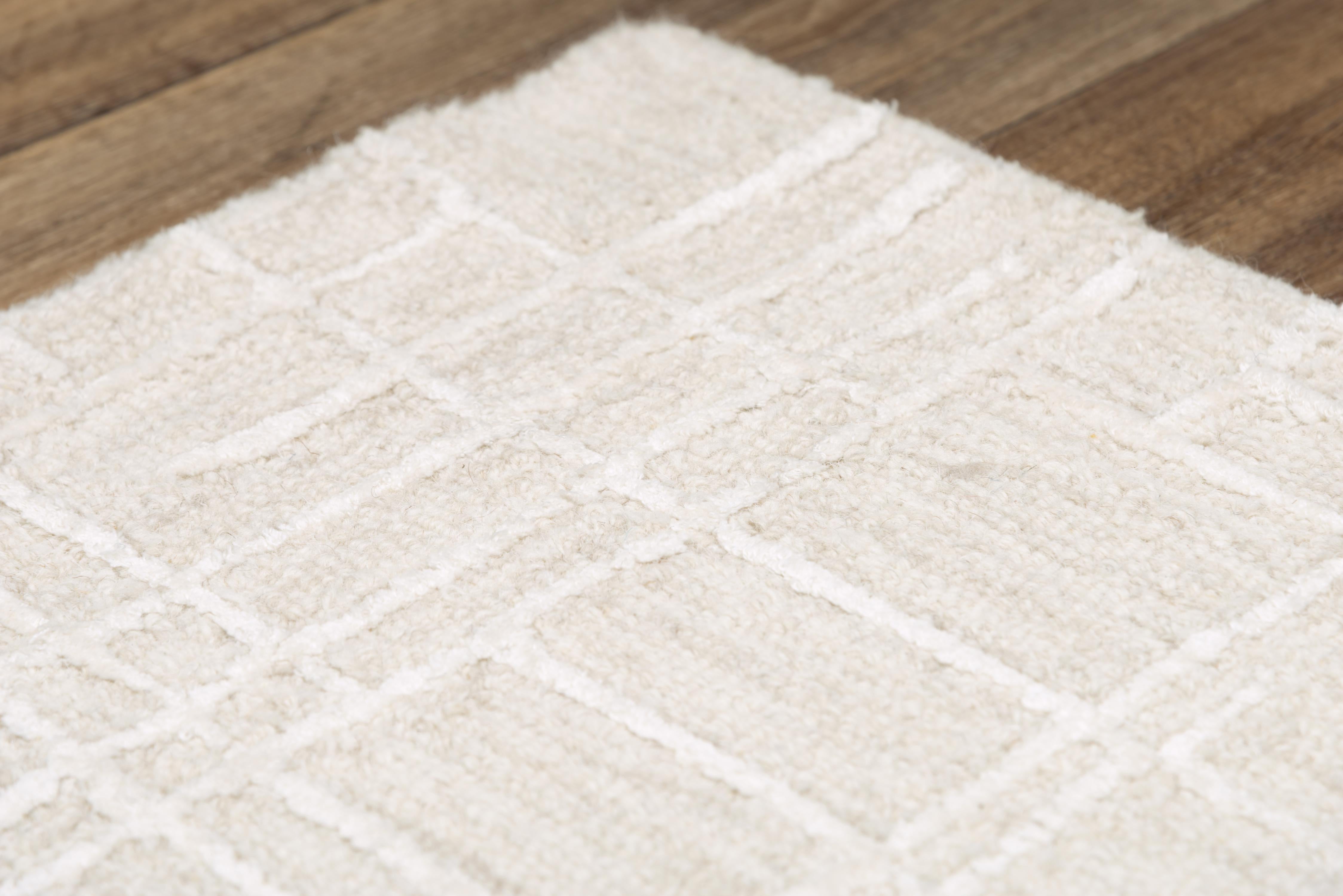 Jazz Hand Tufted Geometric Area Rug