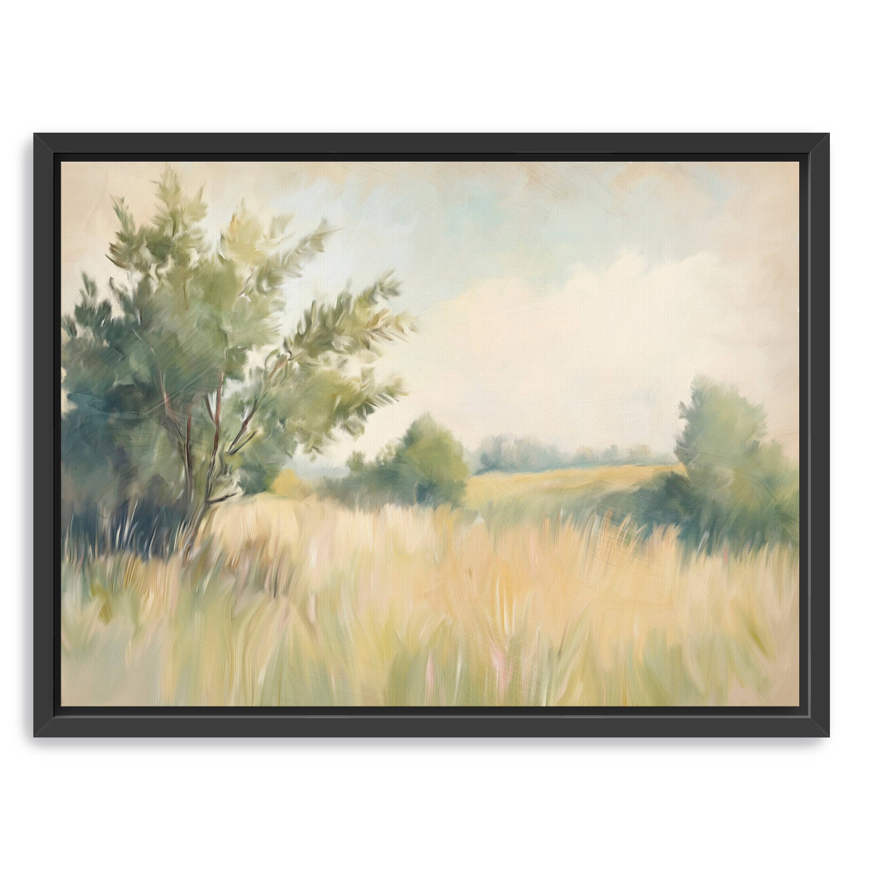 Summer Green Canvas Giclee