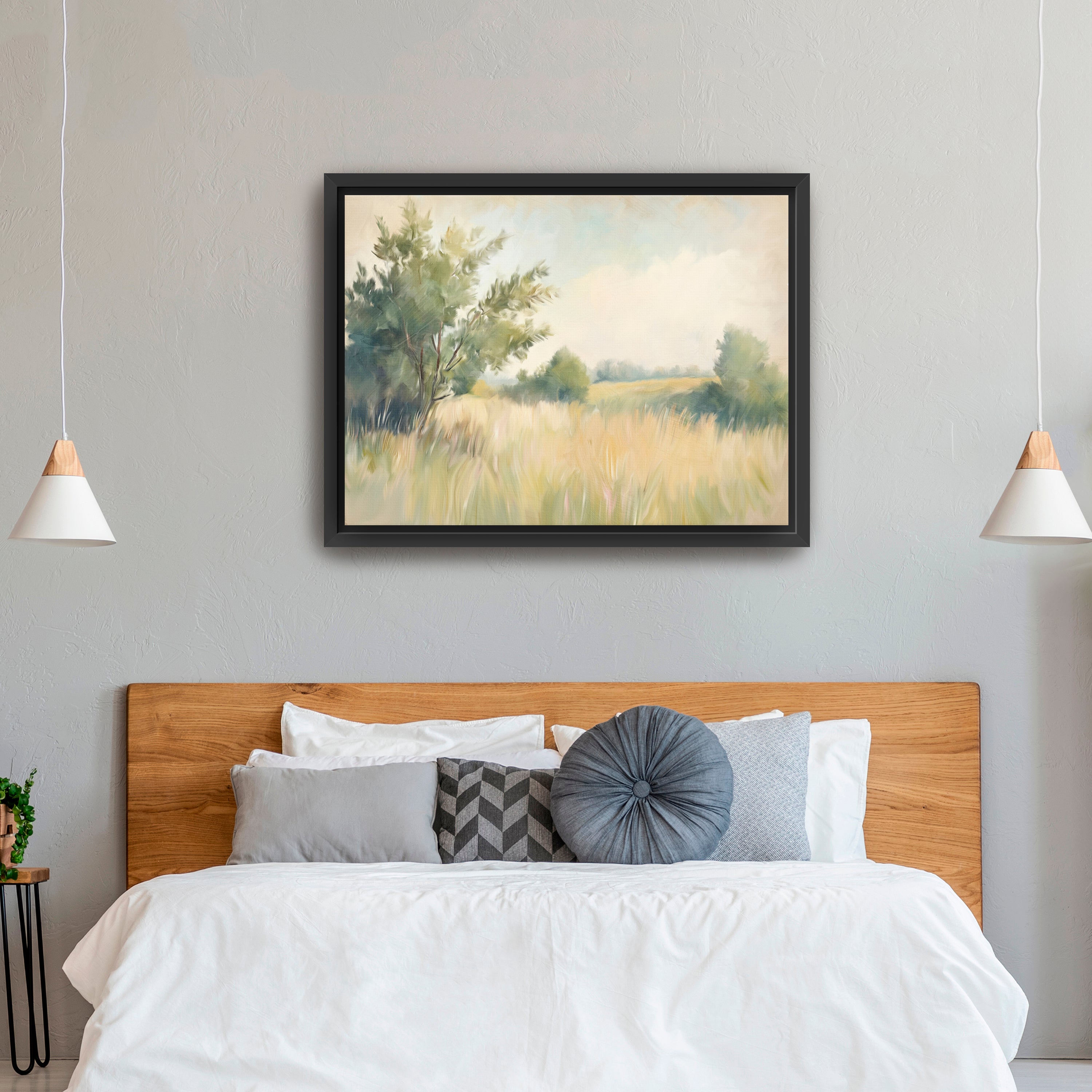Summer Green Canvas Giclee