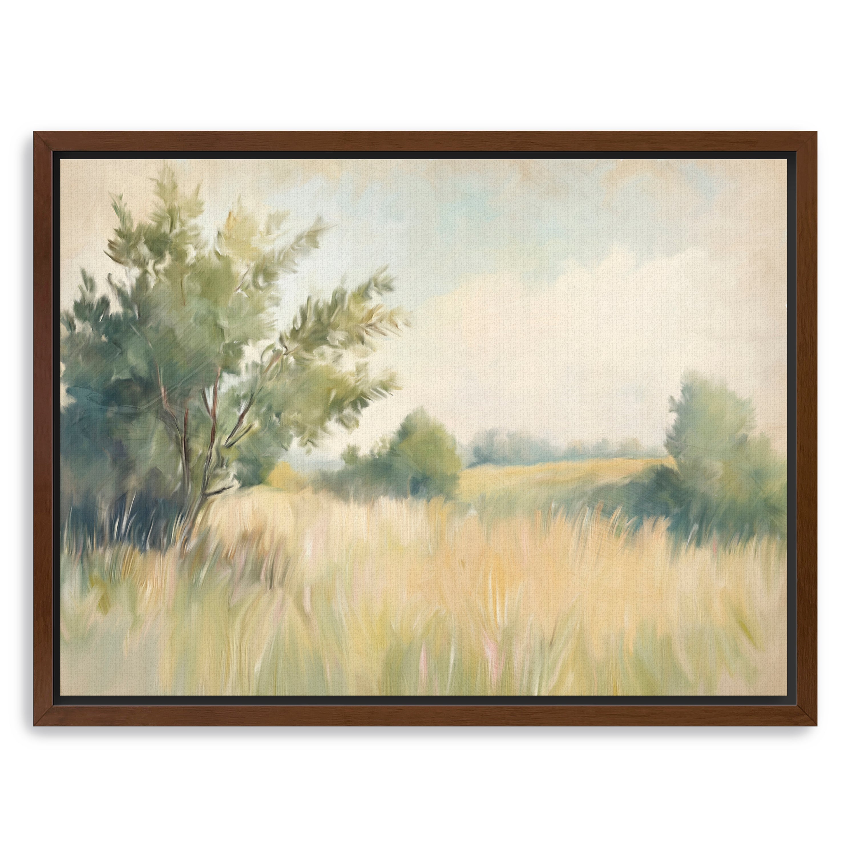Summer Green Canvas Giclee